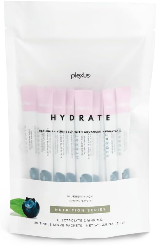 Blueberry Acai Plexus Hydrate® for Optimal Hydration and Wellness