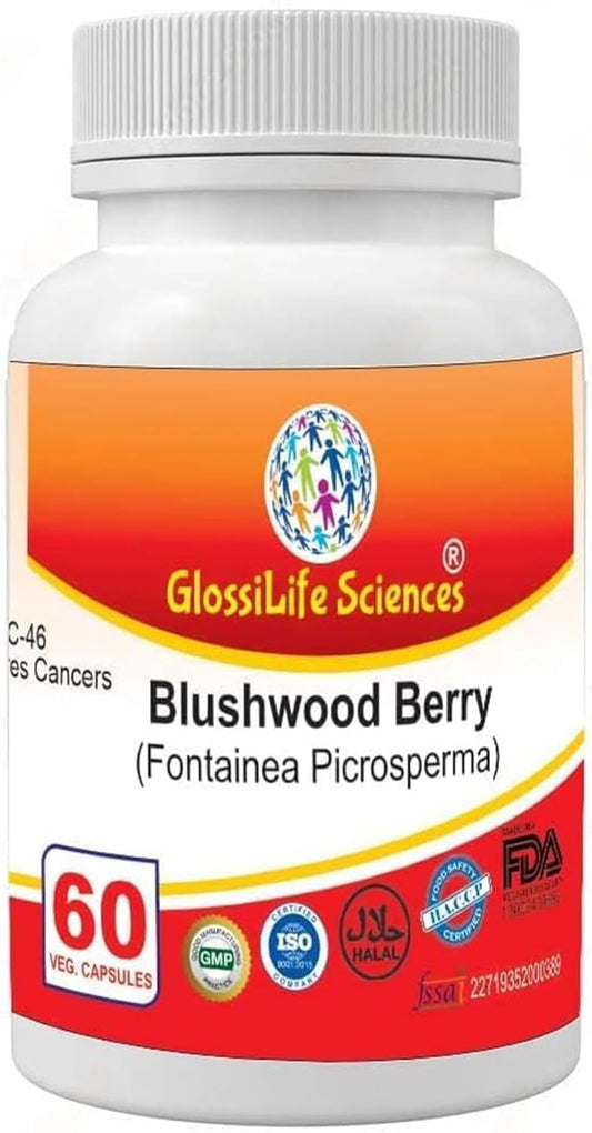 Blushwood Berry Extract Capsules - 20:1 Concentration - 120 Capsules by GlossiLife Sciences