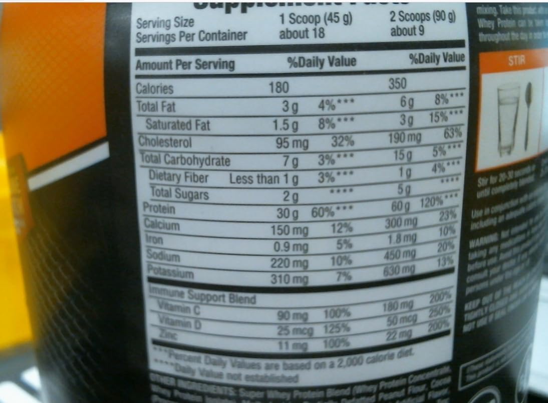 Body Fortress 100% Whey Protein Powder Combo Pack - Chocolate & Chocolate Peanut Butter - 1.78lbs each