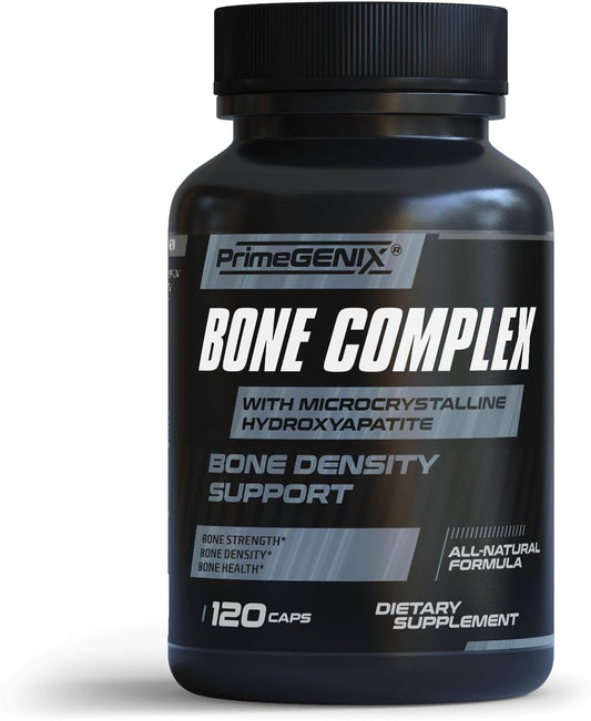 Bone Complex for Men 40's, 50's+ | Reduce Bone Loss with Vitamins D3, C, K | Support Bone Density & Active Lifestyle