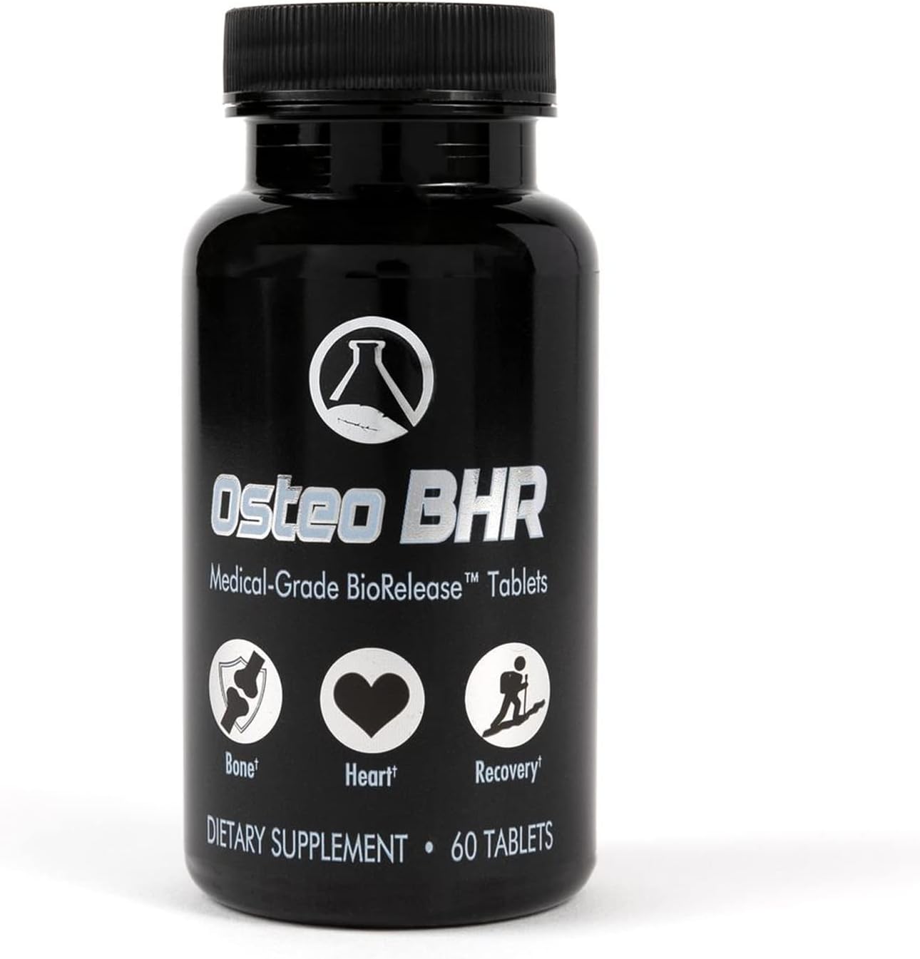 Bone Health & Recovery Support Supplements - 60 Ct. with Ipriflavone, Boron, Magnesium, Vitamin K2, and D3 for Men & Women, Optimal Calcium Utilization*