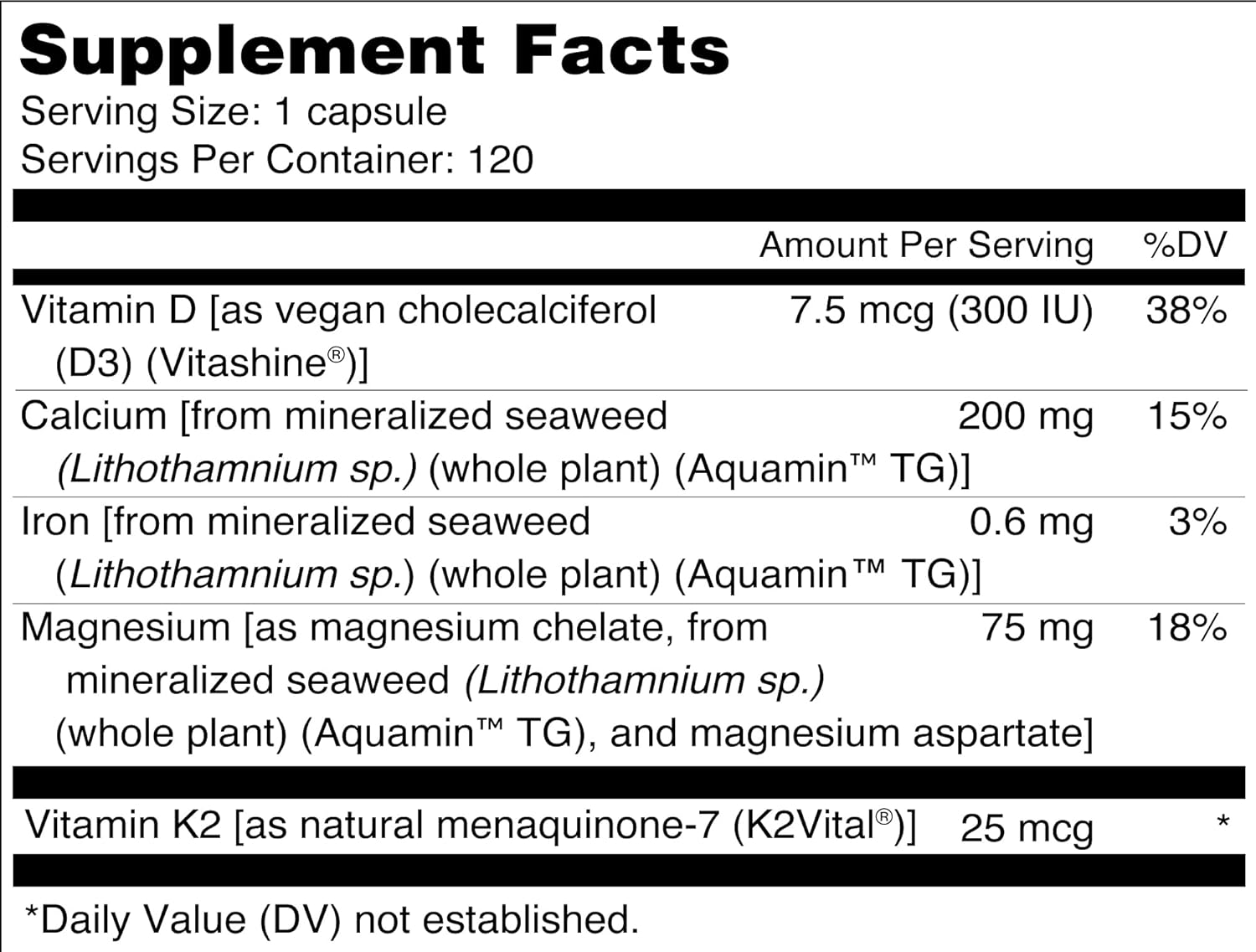 Bone Health Support Supplement by Dr. Fuhrman - Osteo Biotect Formula to Promote Strong and Healthy Bones