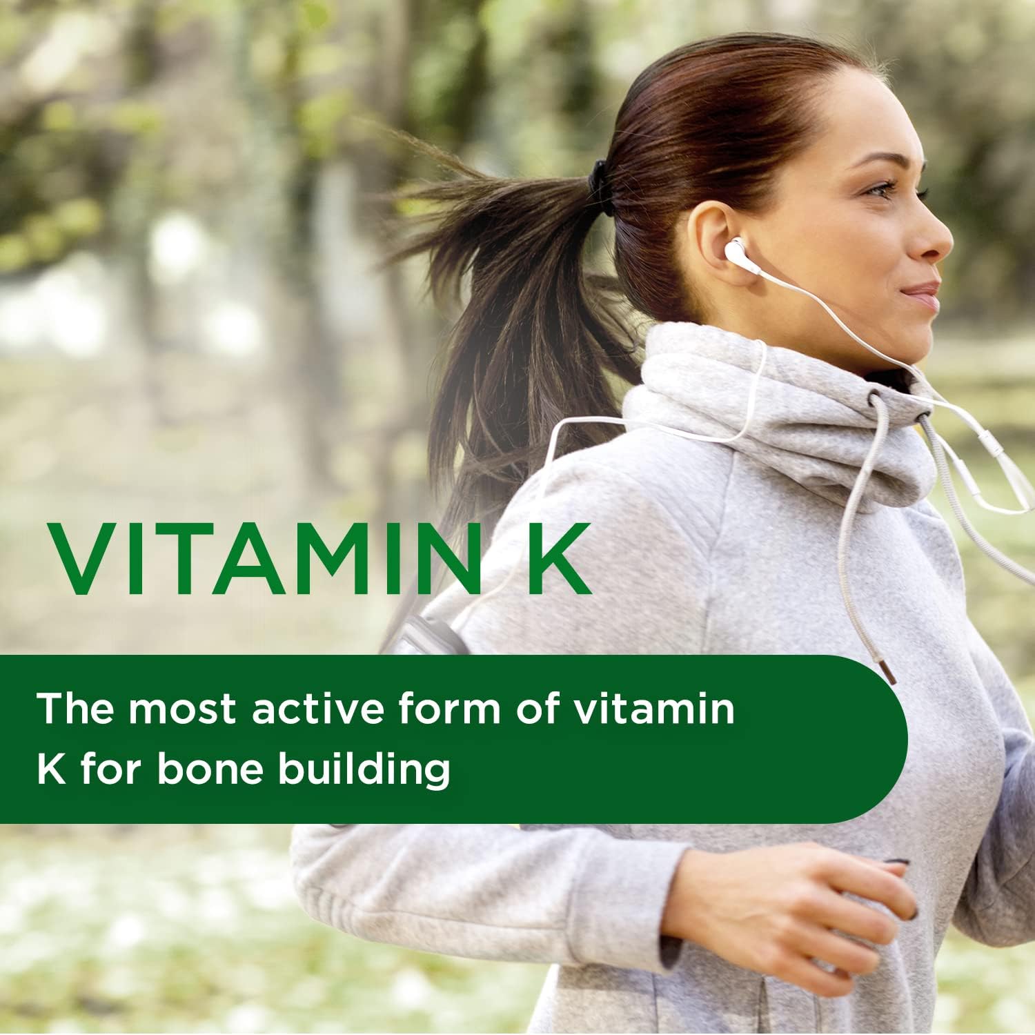 Bone & Joint Health Supplement with Vitamin D3, K2, Calcium, Magnesium - 90 Capsules