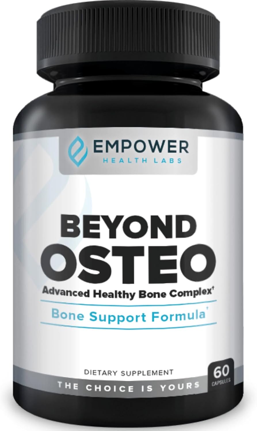 Bone Renewal Beyond Osteo Supplement with Magnesium and Vitamin K2 - 30 Day Supply by Empower Health Labs