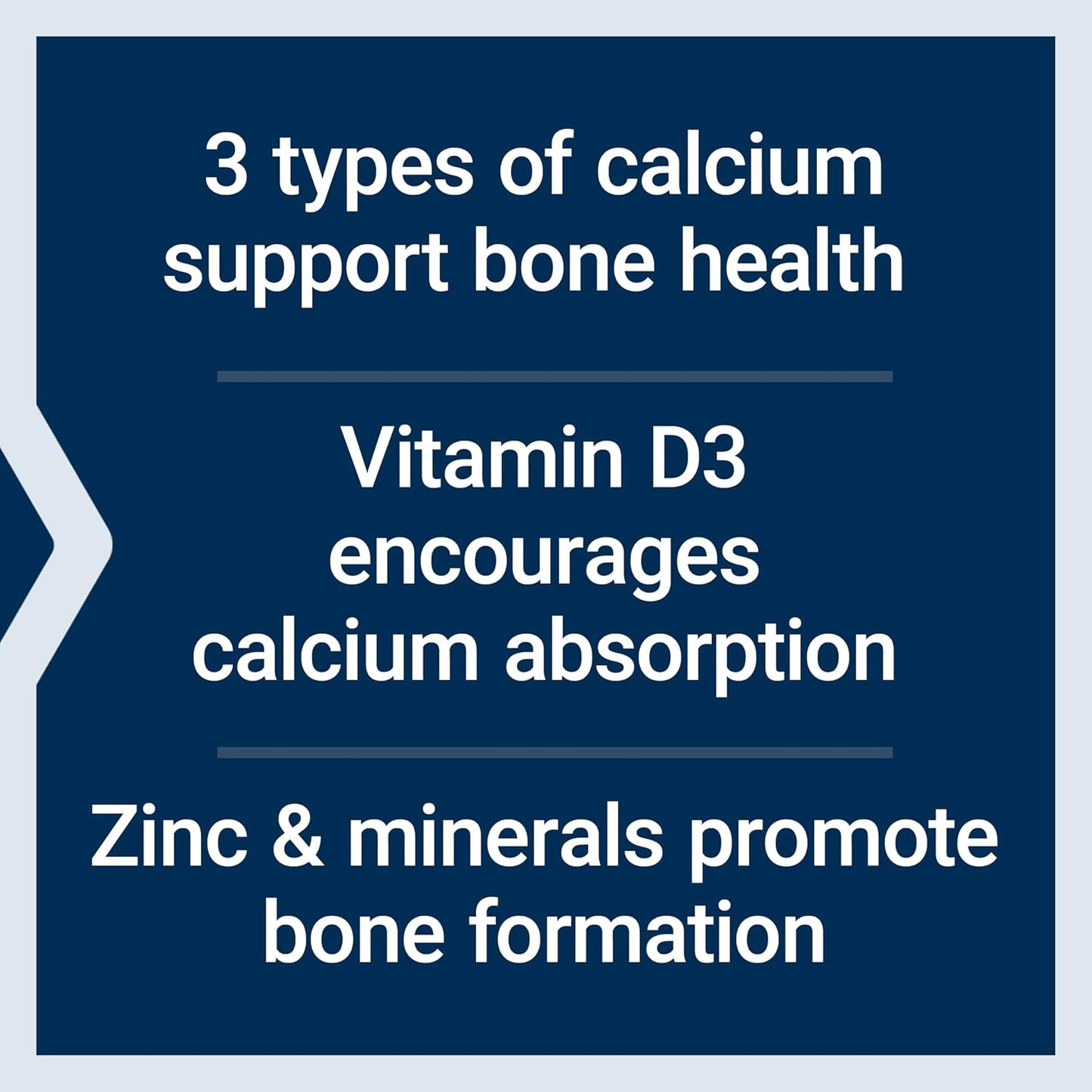 Bone Restore: Supports Healthy Bone Density with Calcium, Vitamin D3, Magnesium, Zinc, Boron - Non-GMO, Gluten-Free - 120 Capsules