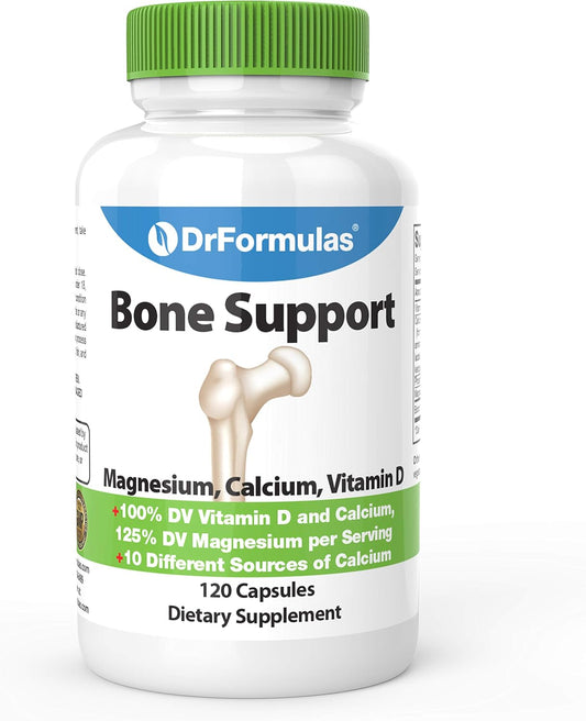 Bone Support Calcium Supplement with Vitamin D, Magnesium, and Boron - 1000mg, 30 Day Supply