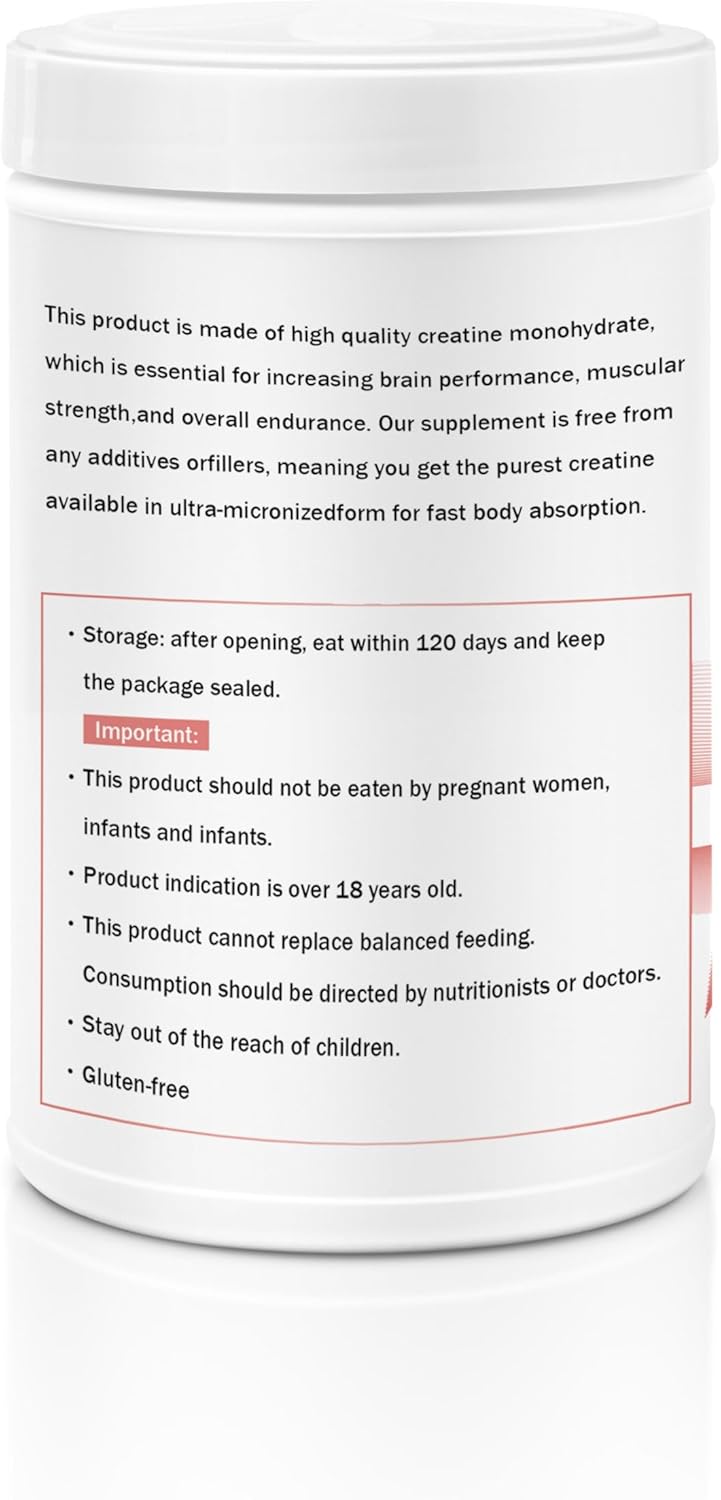 Booty Builder Creatine Powder 500g - FEMGAIN Monohydrate for Women