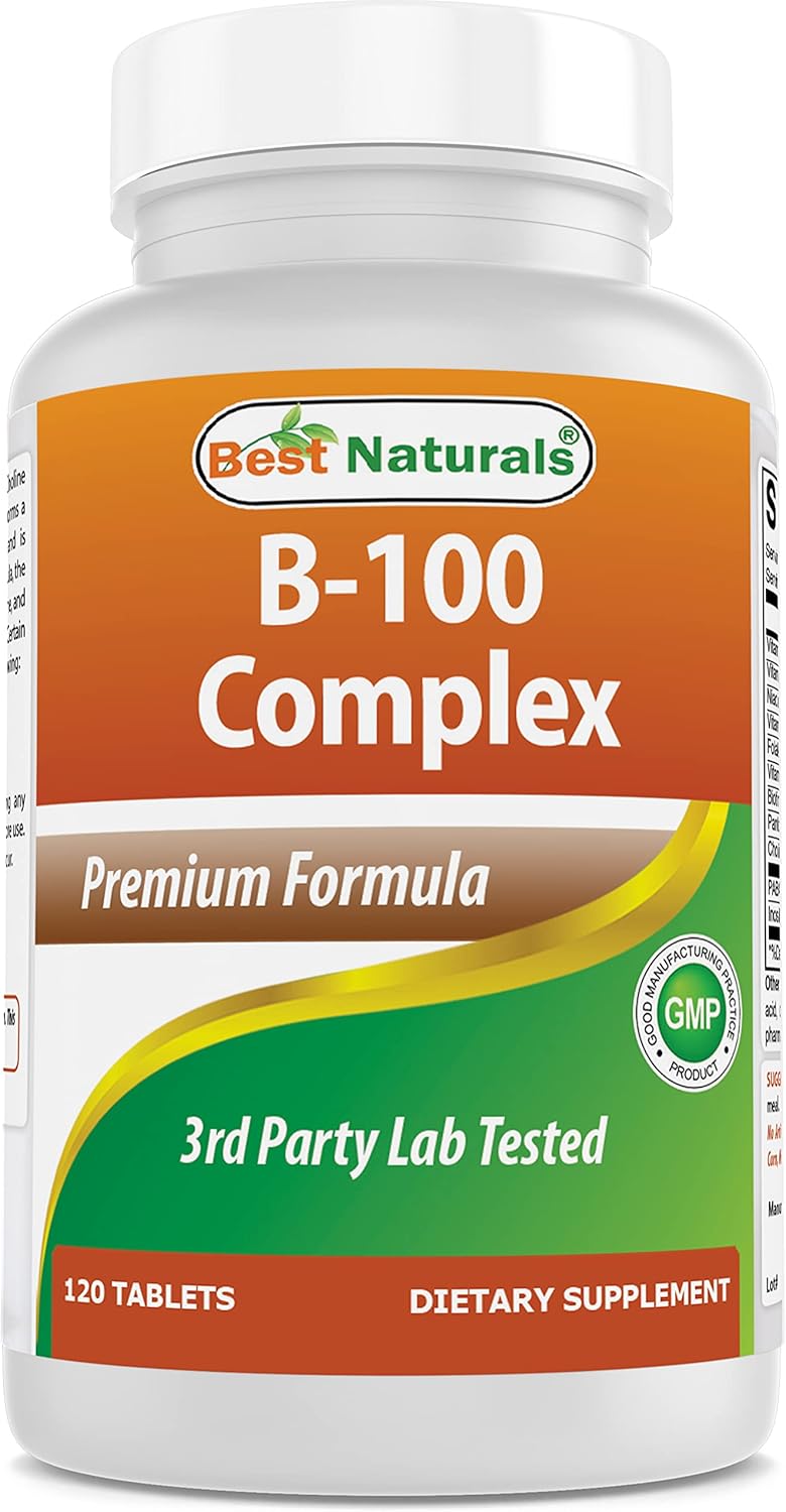 Boron 5 mg & B-100 Complex - Top Natural Supplement for Overall Health