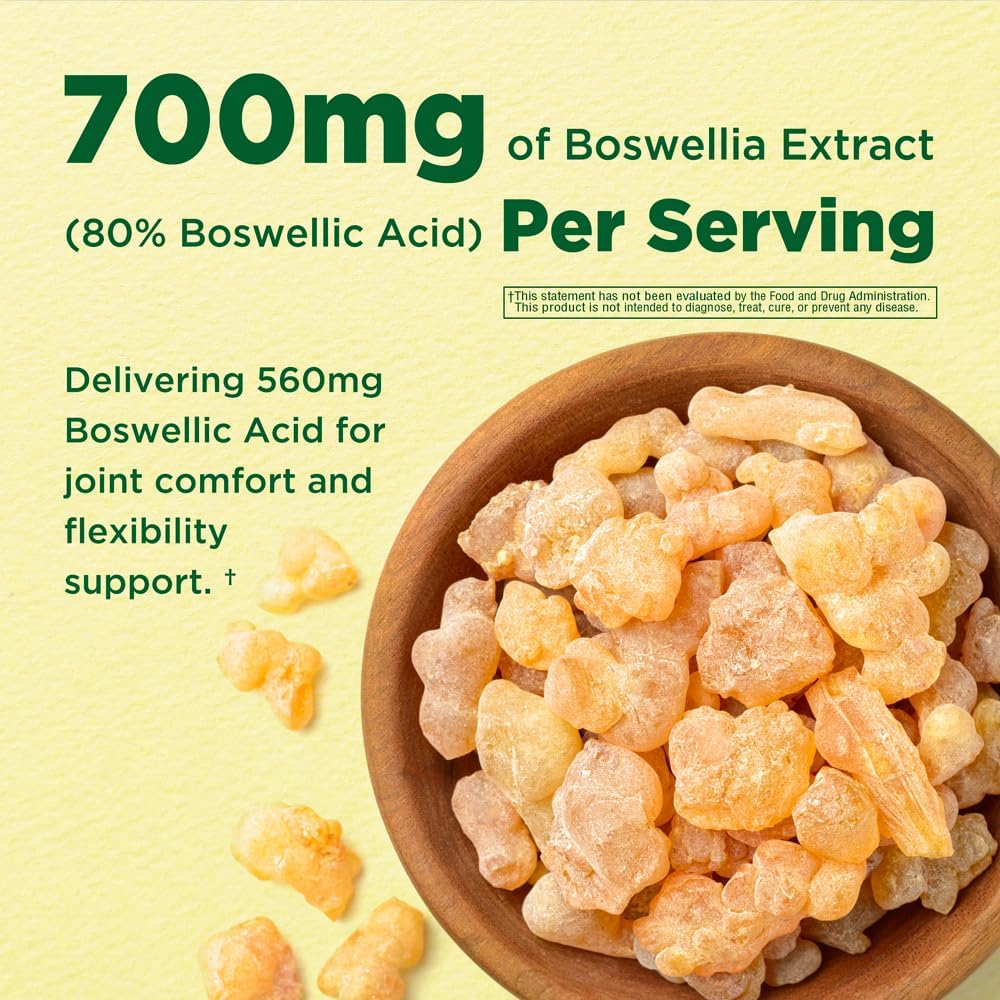 Boswellia MSM Complex with Collagen & Chondroitin | Joint Support Supplement | Mobility & Flexibility | Turmeric, Ginger, Bromelain | 150 Capsules