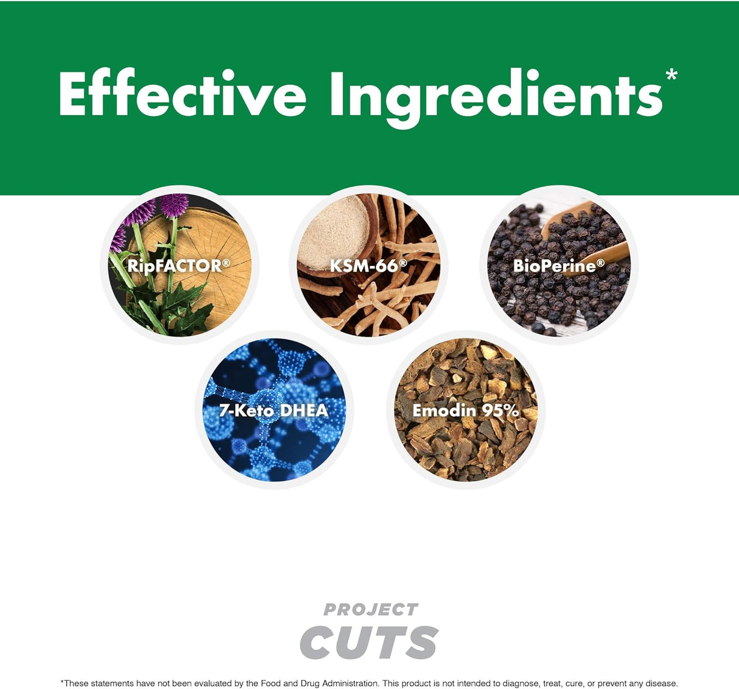 Botanical Anabolic Warfare Project Cuts for Muscle Definition & Body Recomposition - 90 Capsules