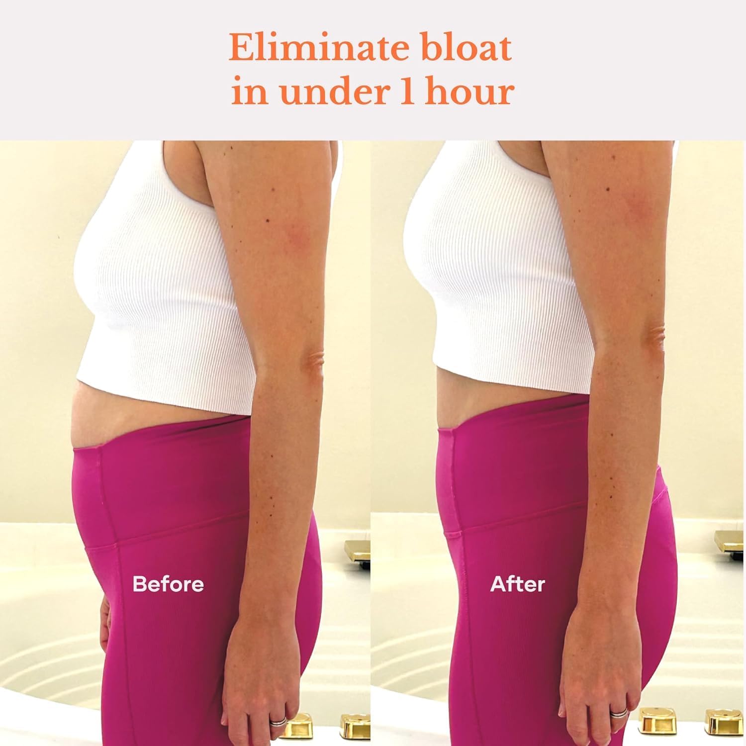 Botanical Glow Bloating Relief Powder for Women - 4.23 Oz with Morosil & Digestive Enzymes for Water Retention, Metabolism, and Gut Health - Citrus Orange Flavor