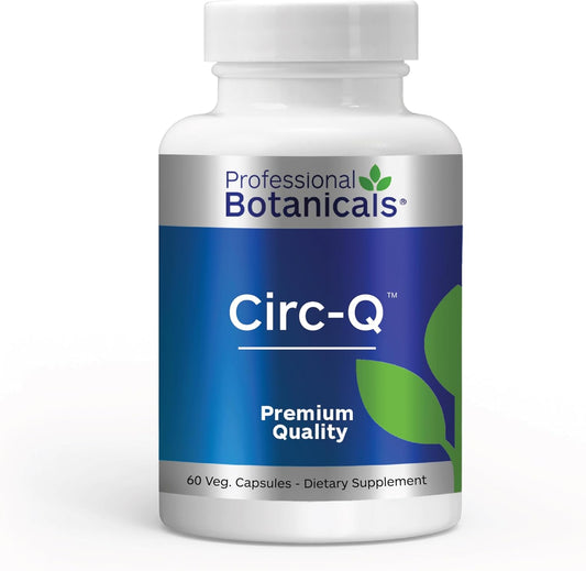 Botanicals Circ-Q: Support Healthy Blood Circulation & Vein Health - 60 Veg Capsules