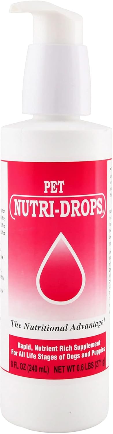 Bovidr Labs Pet Nutri-Drops - 8 oz for Optimal Pet Health and Nutrition