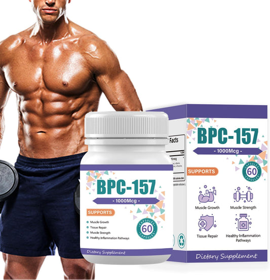 BPC157 Supplement | Protective Compound 157 | 60 Capsules | 1000mcg | Single Pack