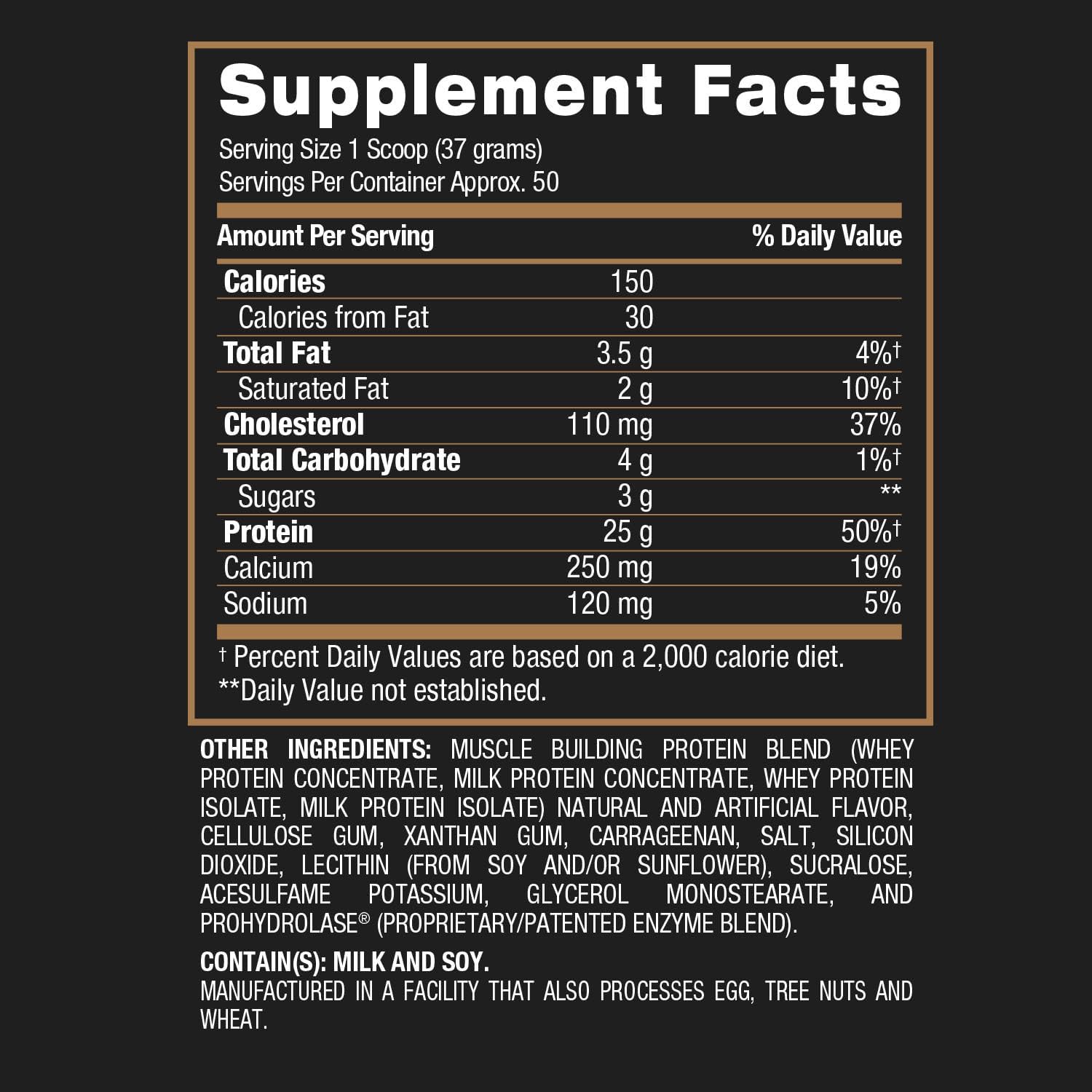 BPI Sports Whey HD Ultra Premium Protein Powder, 4.1 lb, Vanilla Caramel Flavor - Boost Muscle Growth and Recovery