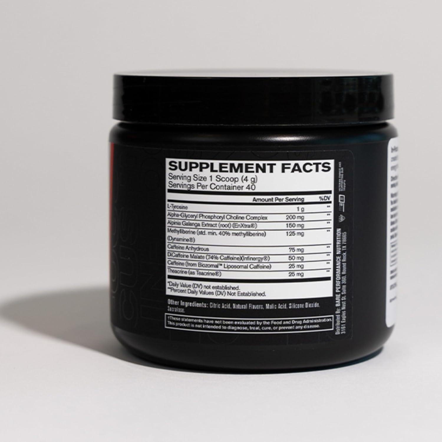 BPN in-Focus Brain Support Supplement - Boost Focus & Energy - Alpha GPC - Watermelon Passionfruit - 40 Servings