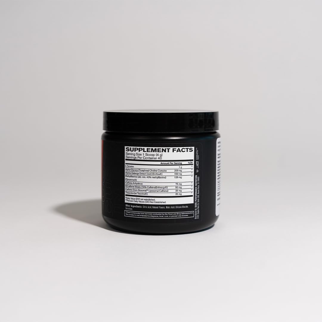 BPN in-Focus Brain Support Supplement - Boost Focus & Energy - Alpha GPC - Watermelon Passionfruit - 40 Servings