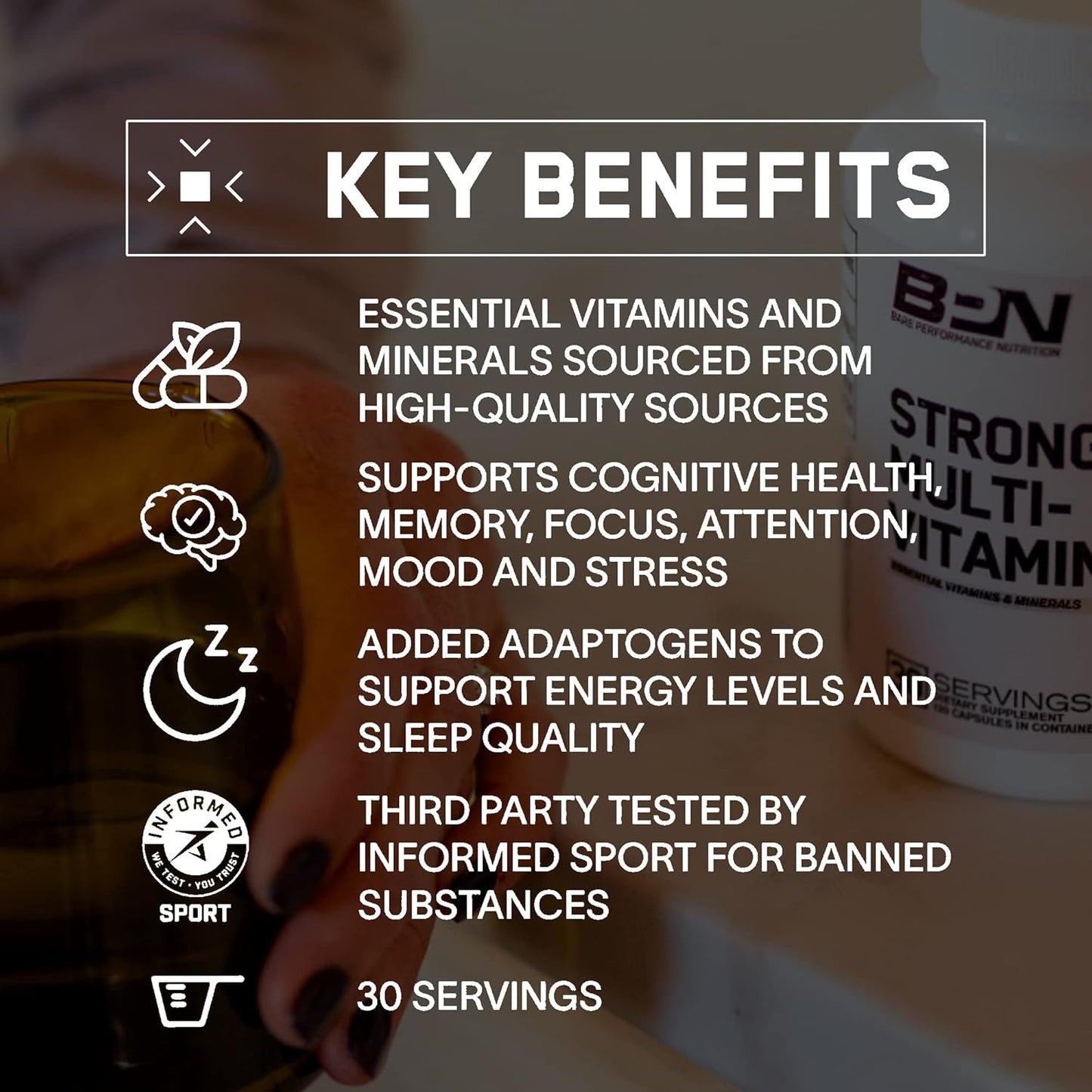 BPN Recover & Strong Multivitamin Bundle by Bare Performance Nutrition