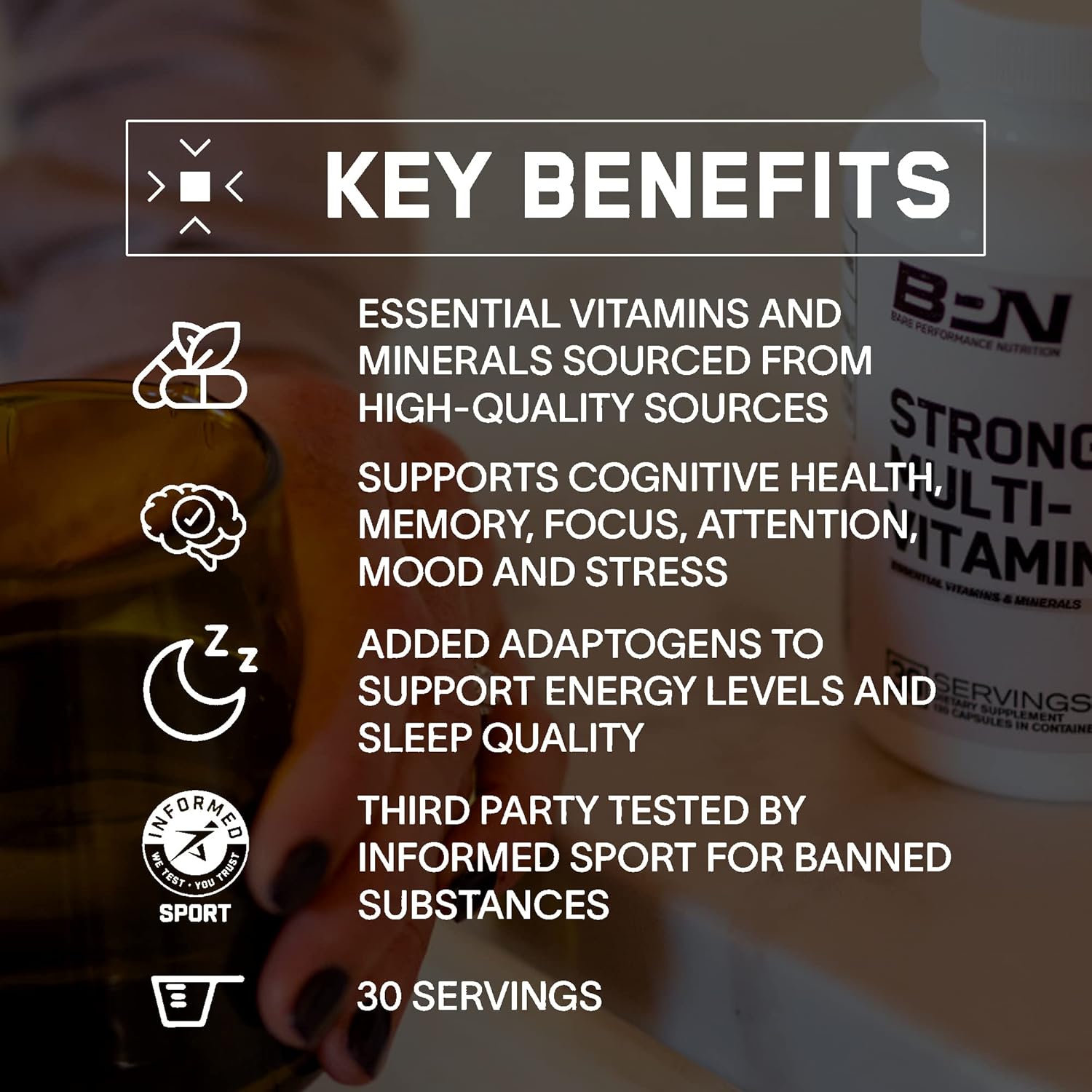 BPN Recover & Strong Multivitamin Bundle by Bare Performance Nutrition