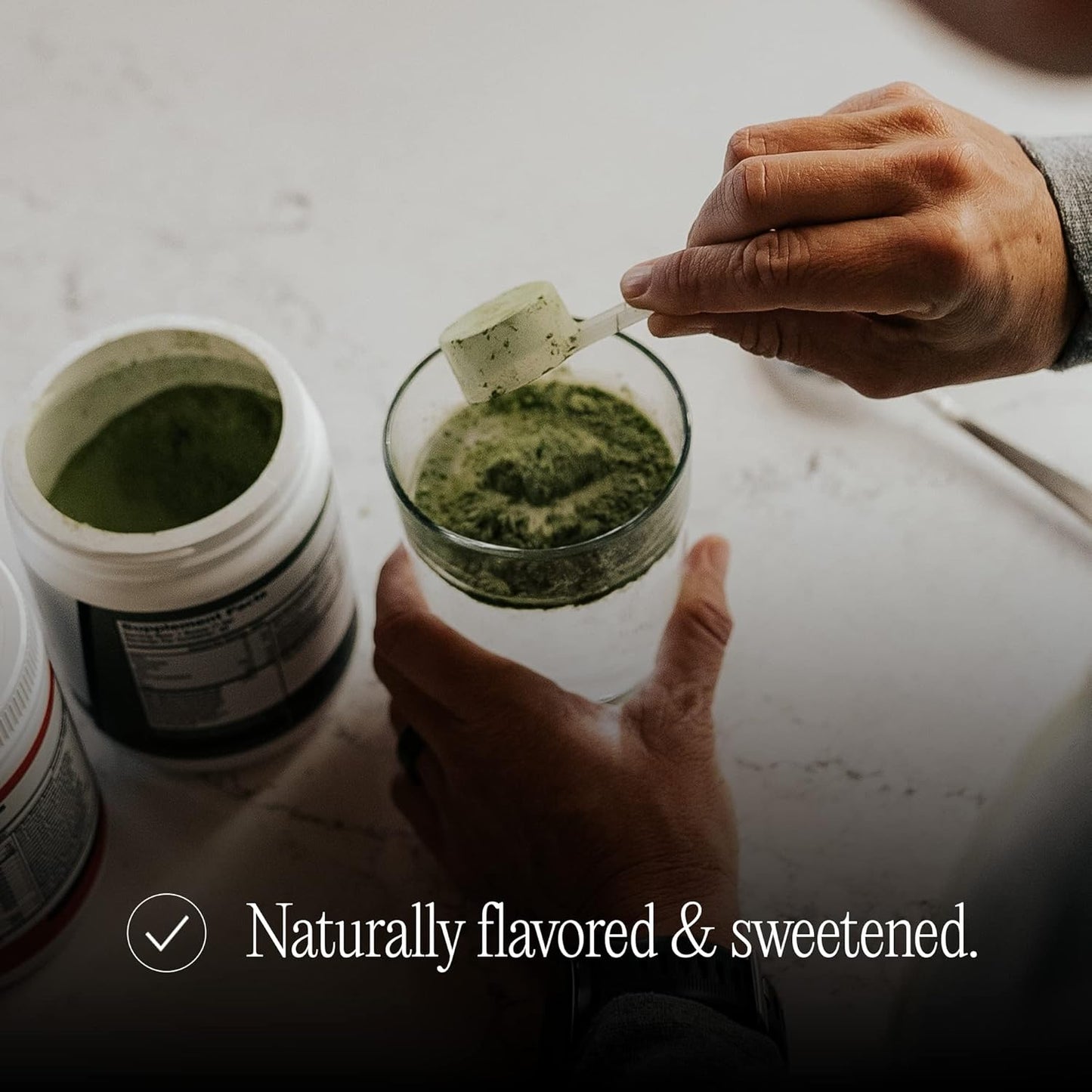 BPN Strong Greens Superfood Powder - Sweet Mint Flavor, 30 Servings, Boosts Digestion, Energy, & Immune System