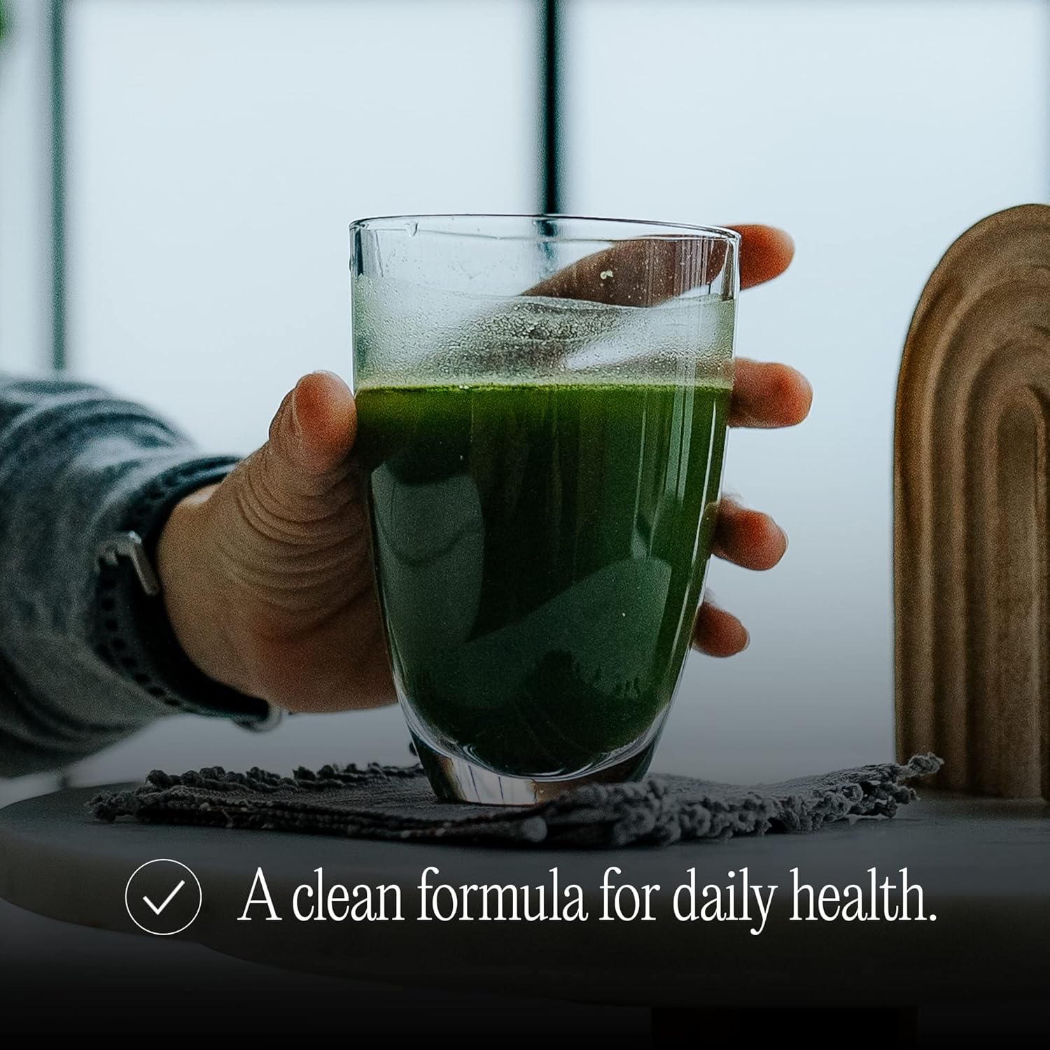 BPN Strong Greens Superfood Powder - Sweet Mint Flavor, 30 Servings, Boosts Digestion, Energy, & Immune System