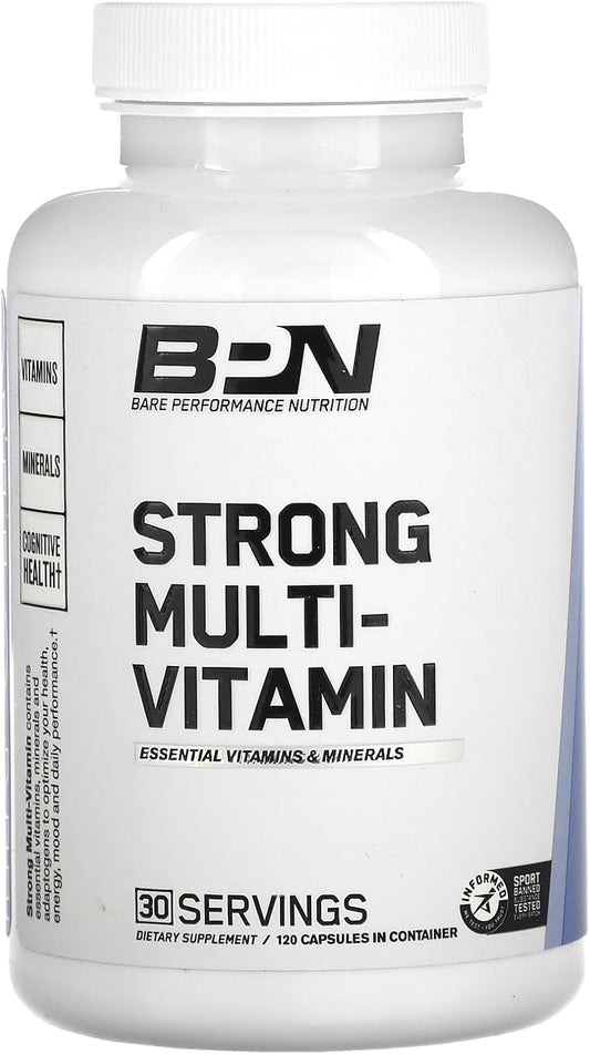 BPN Strong Multi-Vitamin: Boost Foundational Health, Mood, Sleep, and Cognitive Function with Adaptogens