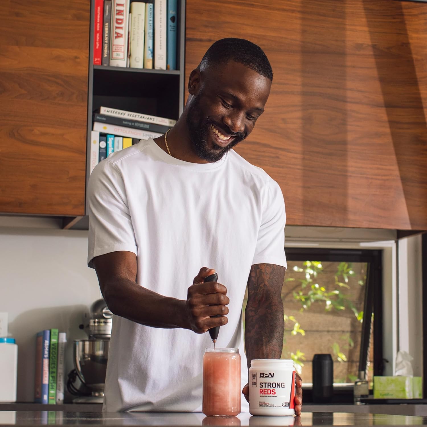 BPN Strong Reds Superfood Powder - Digestive Enzymes, Antioxidants, Natural Energy - 30 Servings