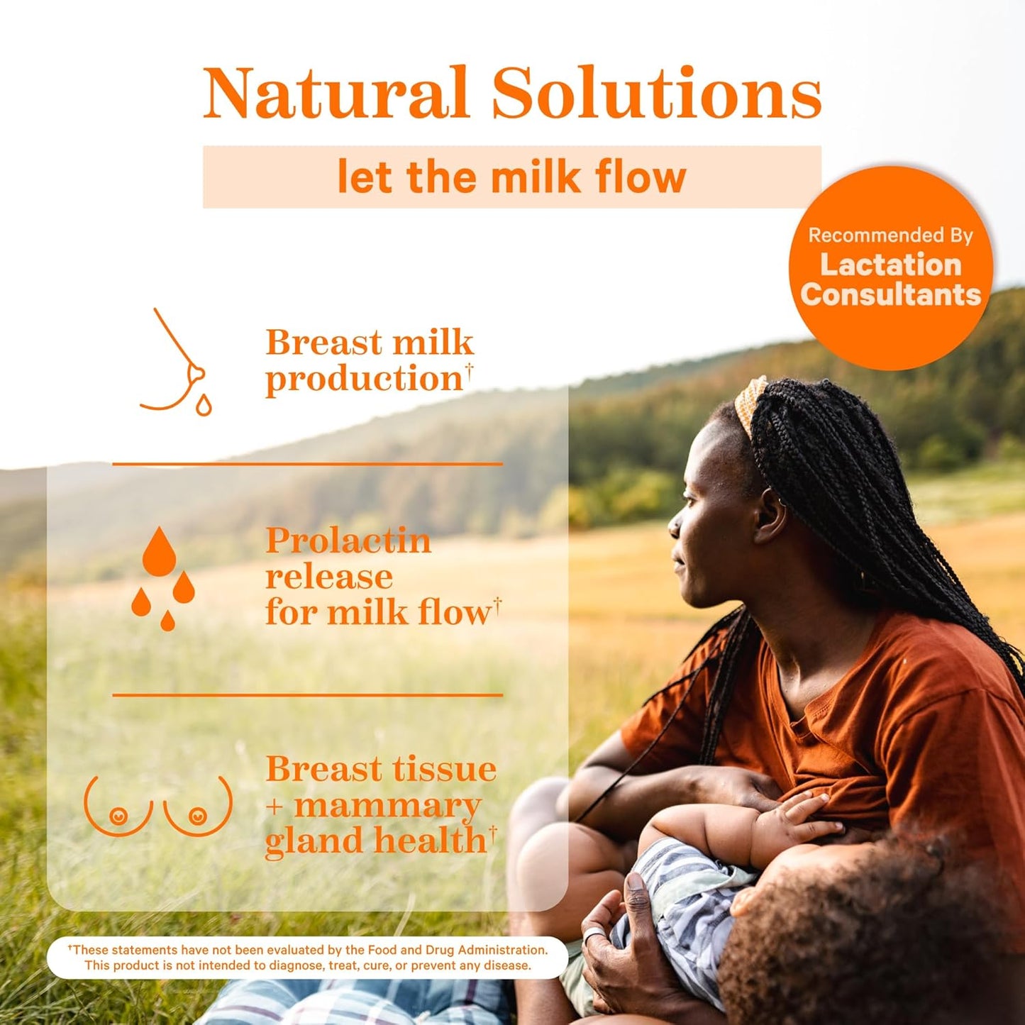 Breastfeeding Support Bundle: Lactation Supplements and Snacks for Milk Supply and Flow, Includes Goat’s Rue, Fenugreek, Milk Thistle, and Moringa