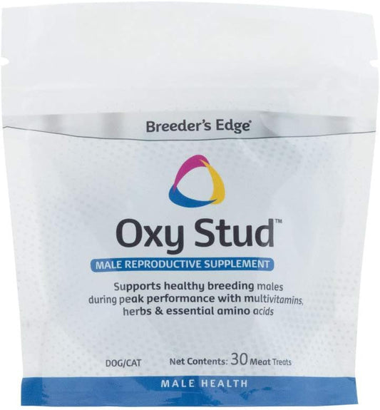 Breeder's Edge Oxy Stud Male Performance Supplement with 30ct Meat Treats