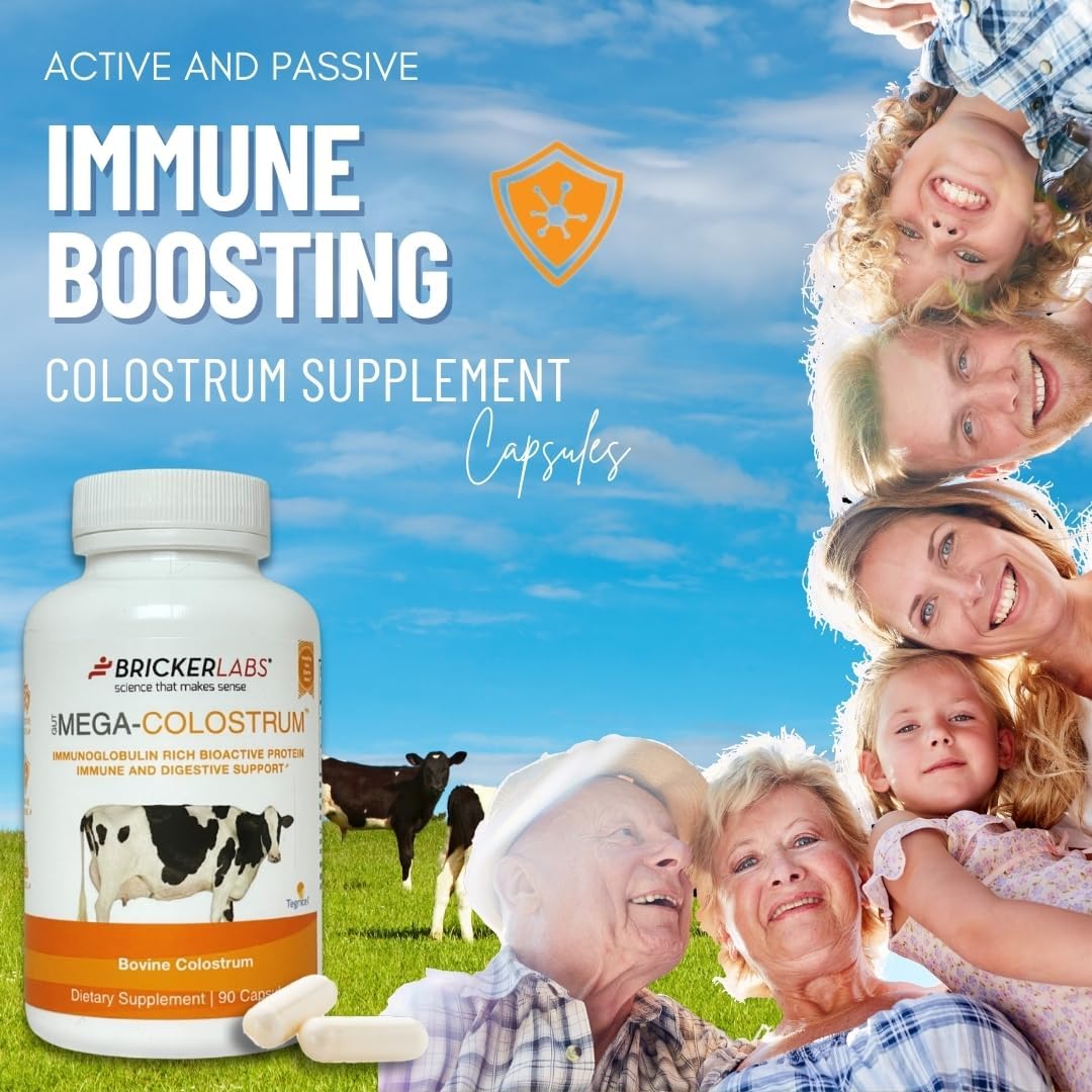 Bricker Labs Travel Wellness Bundle: Optiflow Blood Flow Optimizer, Colostrum Capsule Immune Defense, Brain Aid Memory Matters - Boost Overall Health on the Go