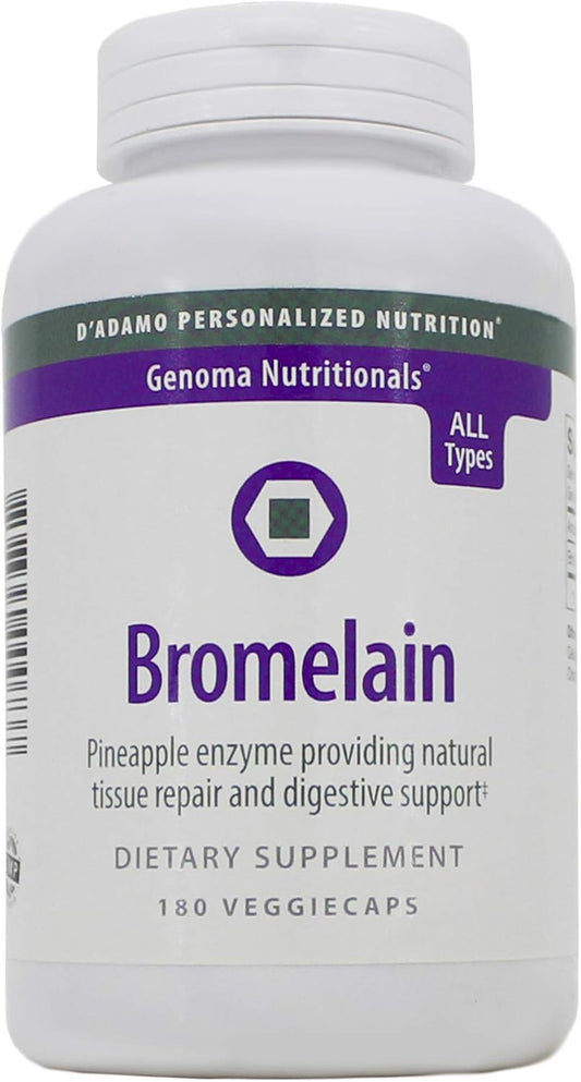 Bromelain 180 Vcaps by D'Adamo Personalized Nutrition - Digestive Enzyme Supplement