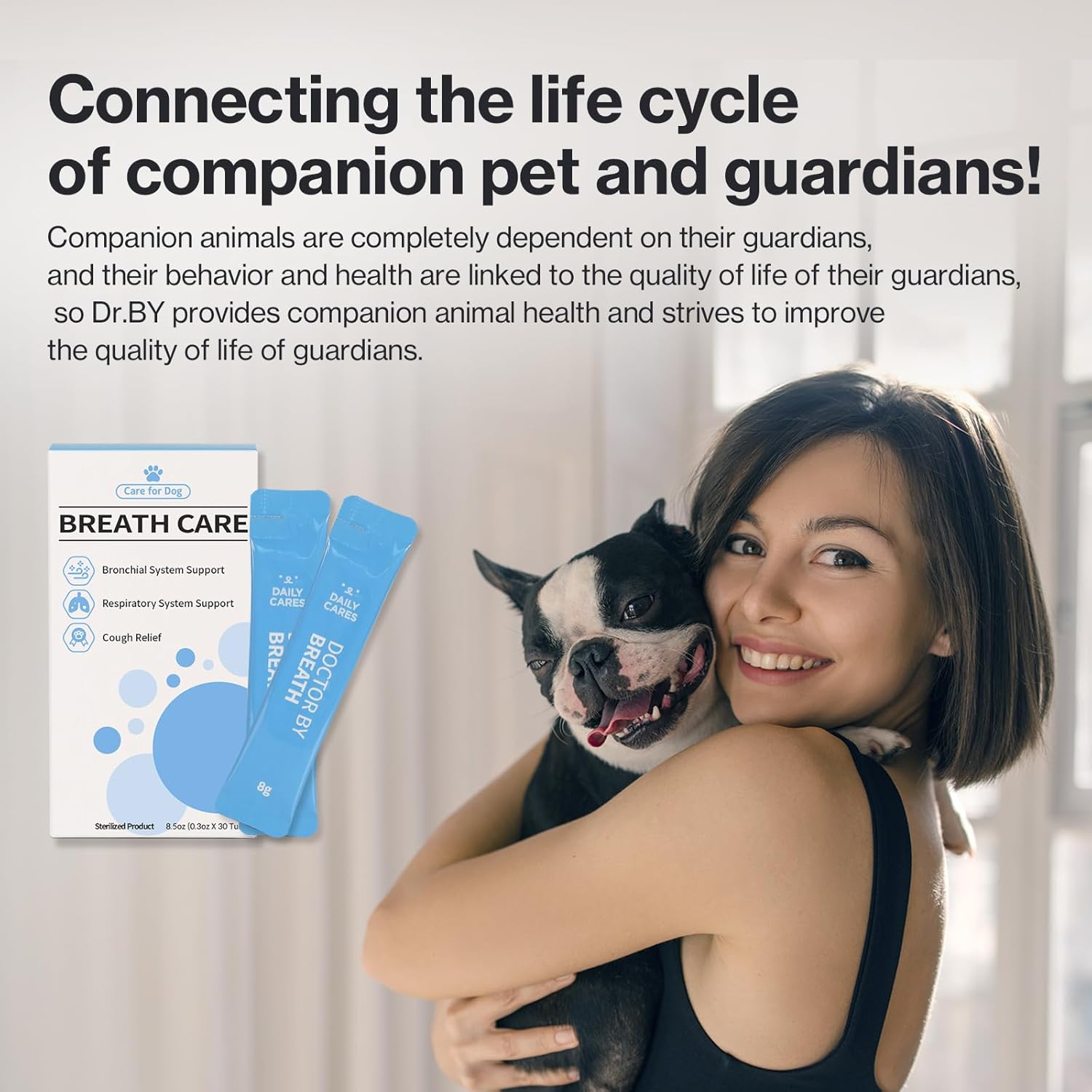 Bronchial Supplements for Dogs - Dog Cough Relief - Dry, Wet & Barkly Pet Cough - 8.5 oz