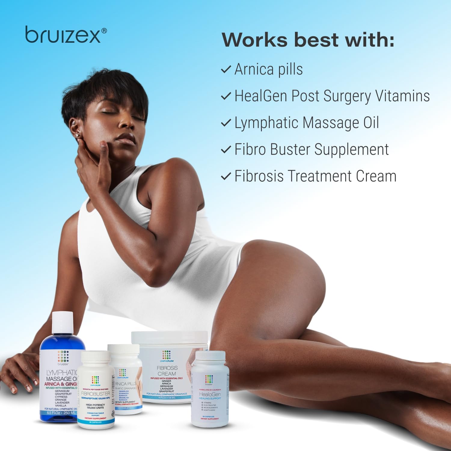 Bruizex Ultra Bromelain and Quercetin Supplement for Bruising Relief - 120 Capsules with Turmeric and Boswellia for Swelling and Trauma Recovery