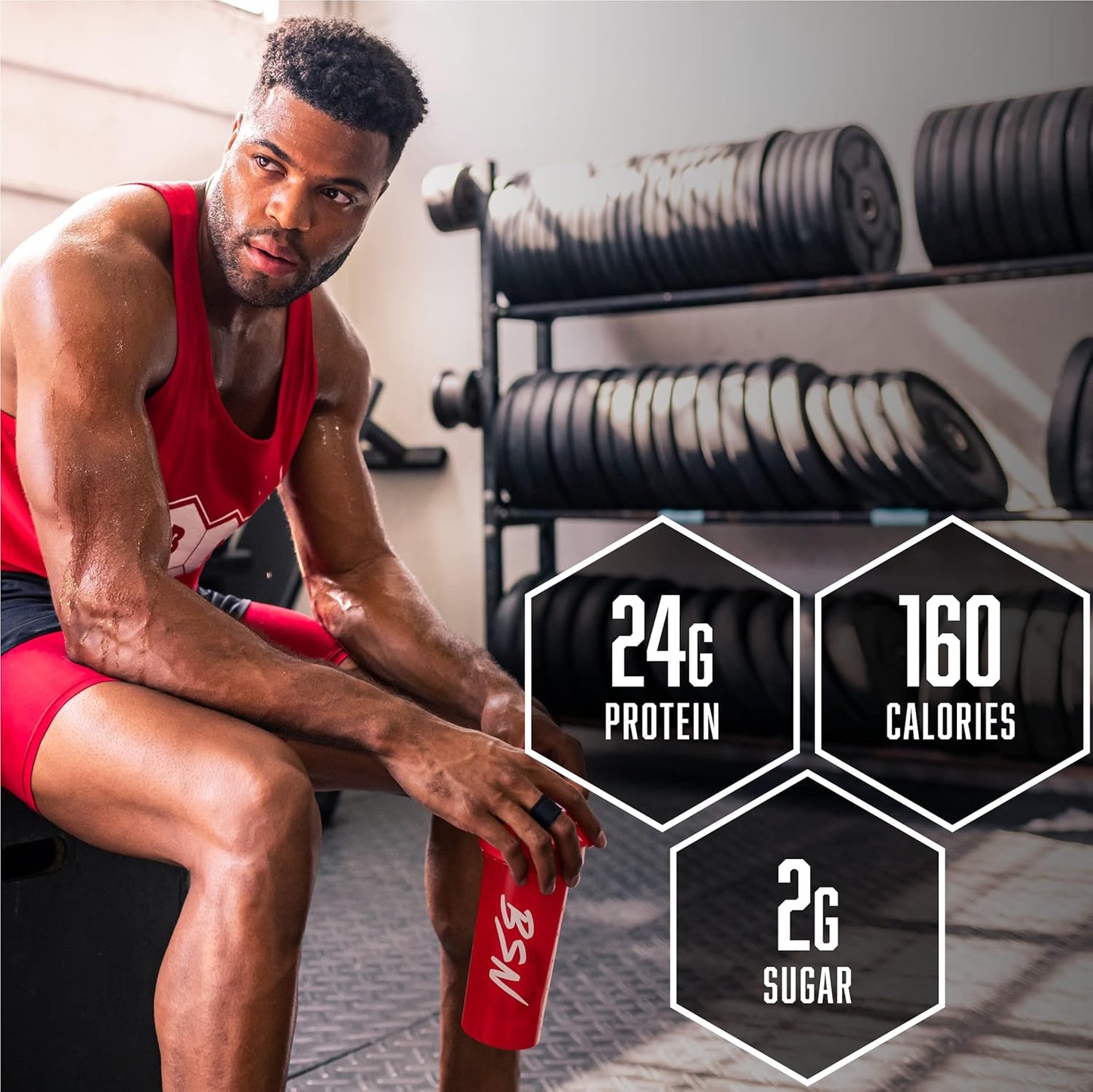 BSN SYNTHA-6 EDGE Protein Powder - Strawberry Milkshake Flavor, 24g Protein, Low Sugar, 48 Servings, Hydrolyzed Whey & Micellar Casein