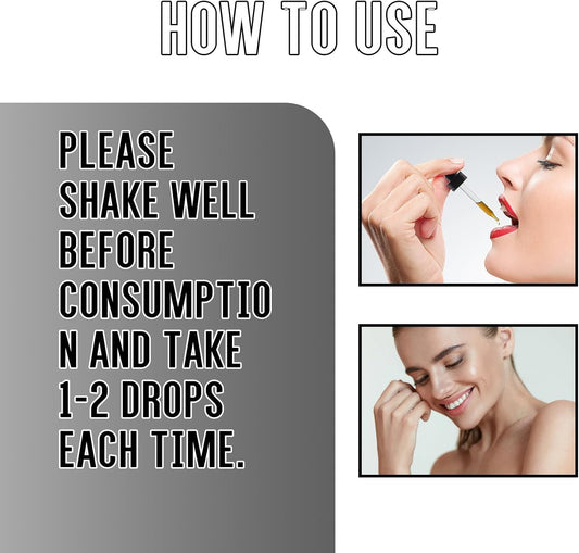 BUDSIKEN GLP-1 Supplement Drops - Unisex Formula for Enhanced Health and Wellness