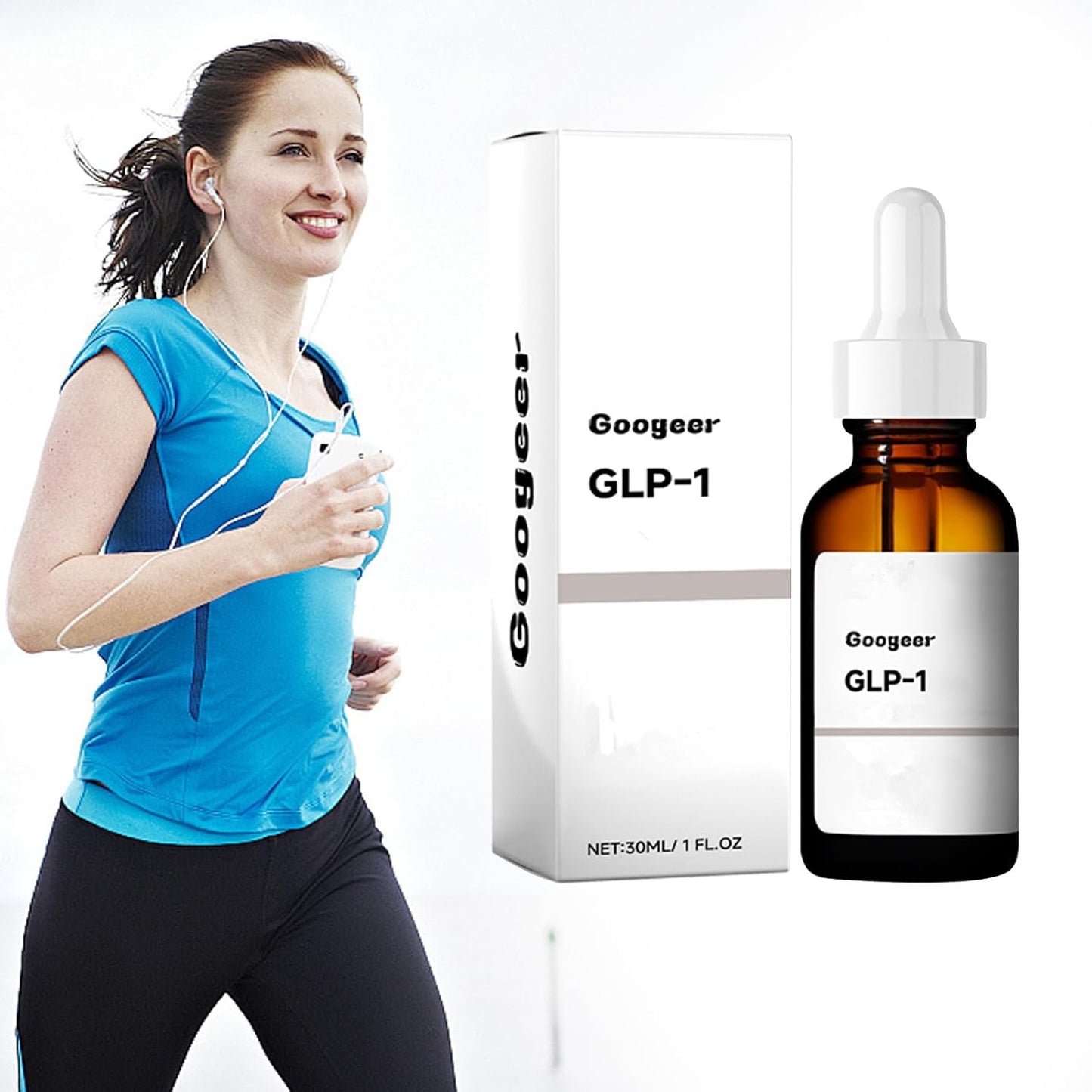 BUDSIKEN GLP-1 Supplement Drops - Unisex Formula for Enhanced Health and Wellness