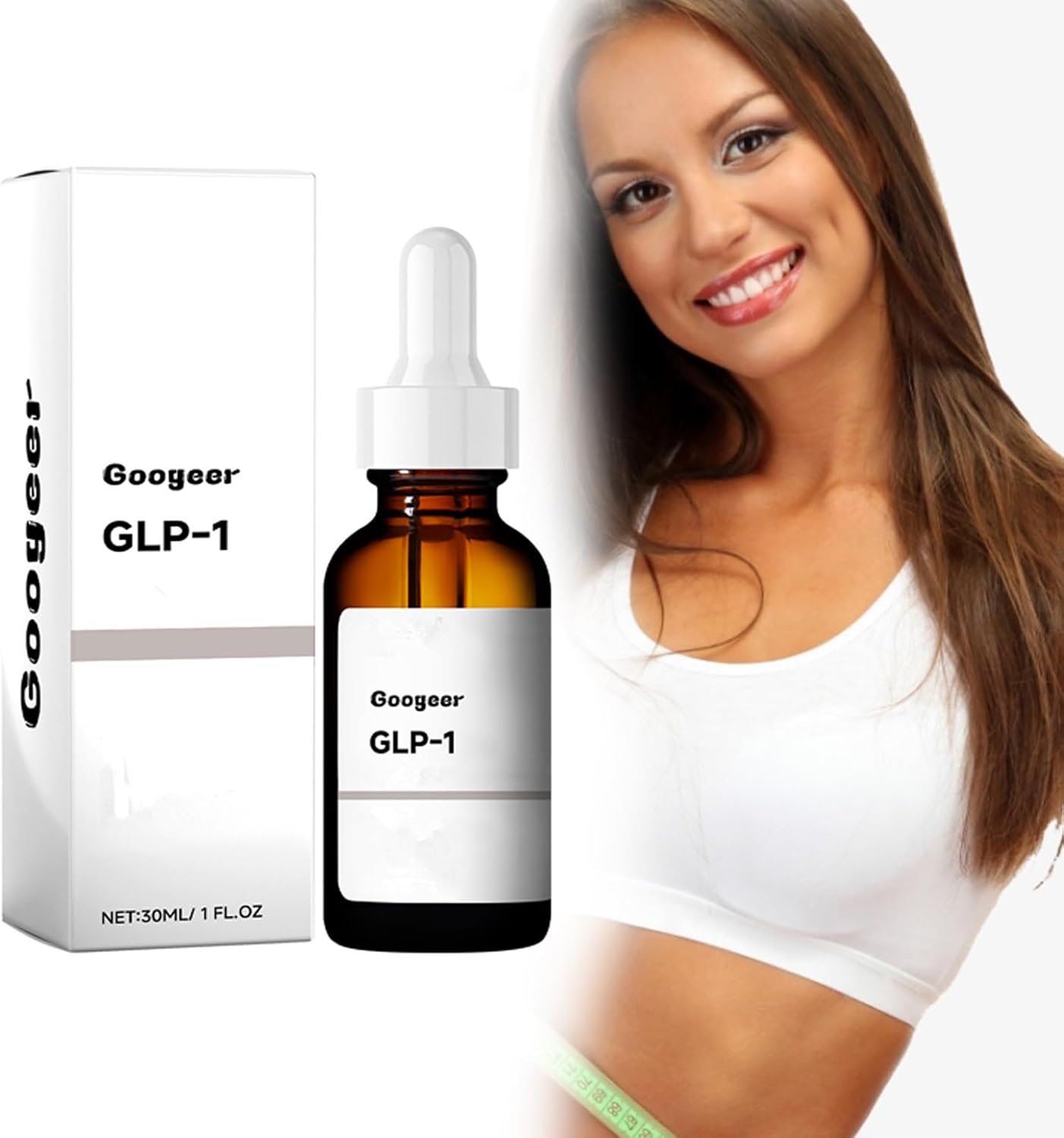 BUDSIKEN GLP-1 Supplement Drops - Unisex Formula for Enhanced Health and Wellness