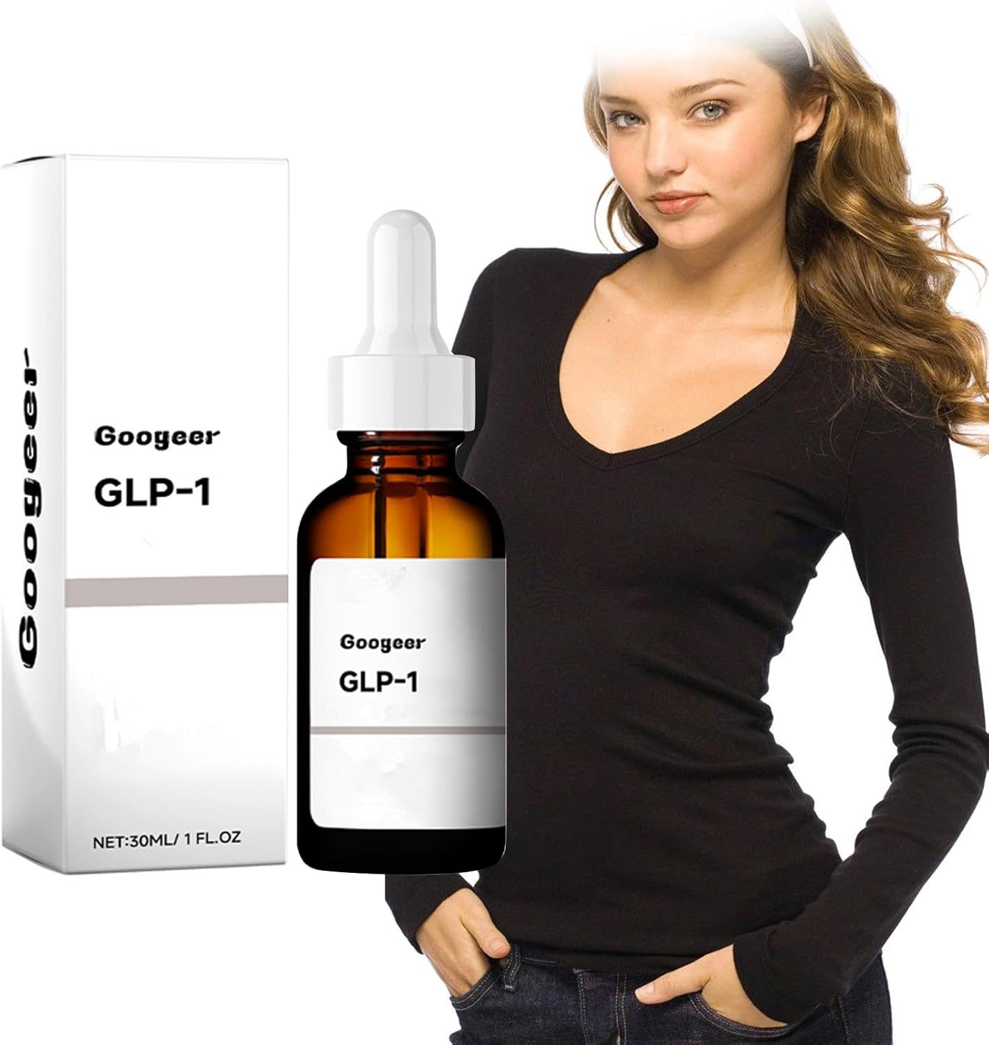 BUDSIKEN GLP-1 Supplement Drops - Unisex Formula for Enhanced Health and Wellness