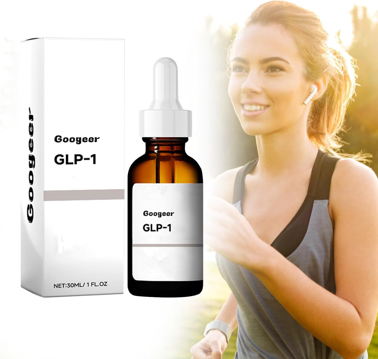 BUDSIKEN GLP-1 Supplement Drops - Unisex Formula for Enhanced Health and Wellness
