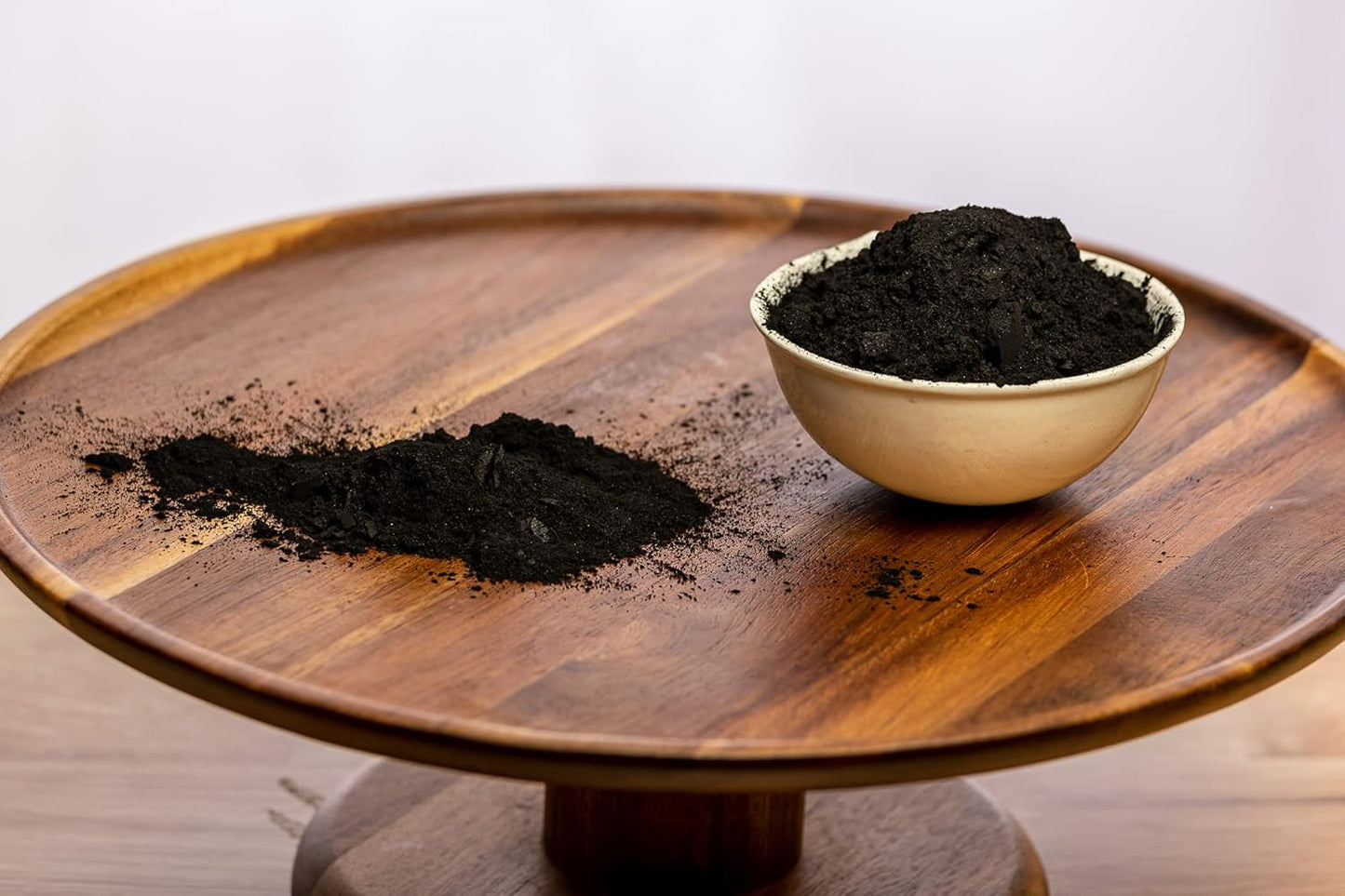 Bulk Belle Chemical Large Coconut Activated Charcoal Powder - Food Grade & Kosher - Teeth Whitening, Scrubs, Soap Making