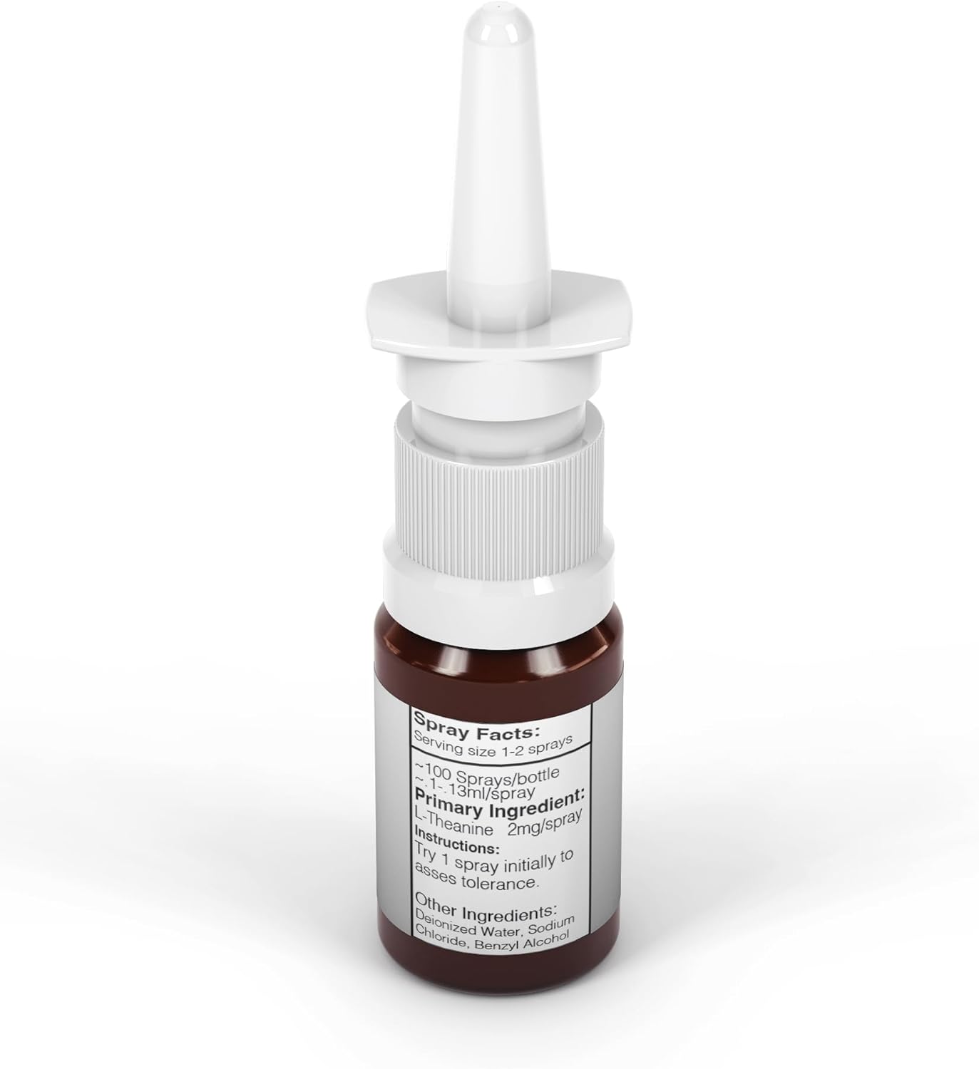 Bulk L-Theanine Spray with 100 Sprays per Bottle for Mood, Body, and Mind Relaxation