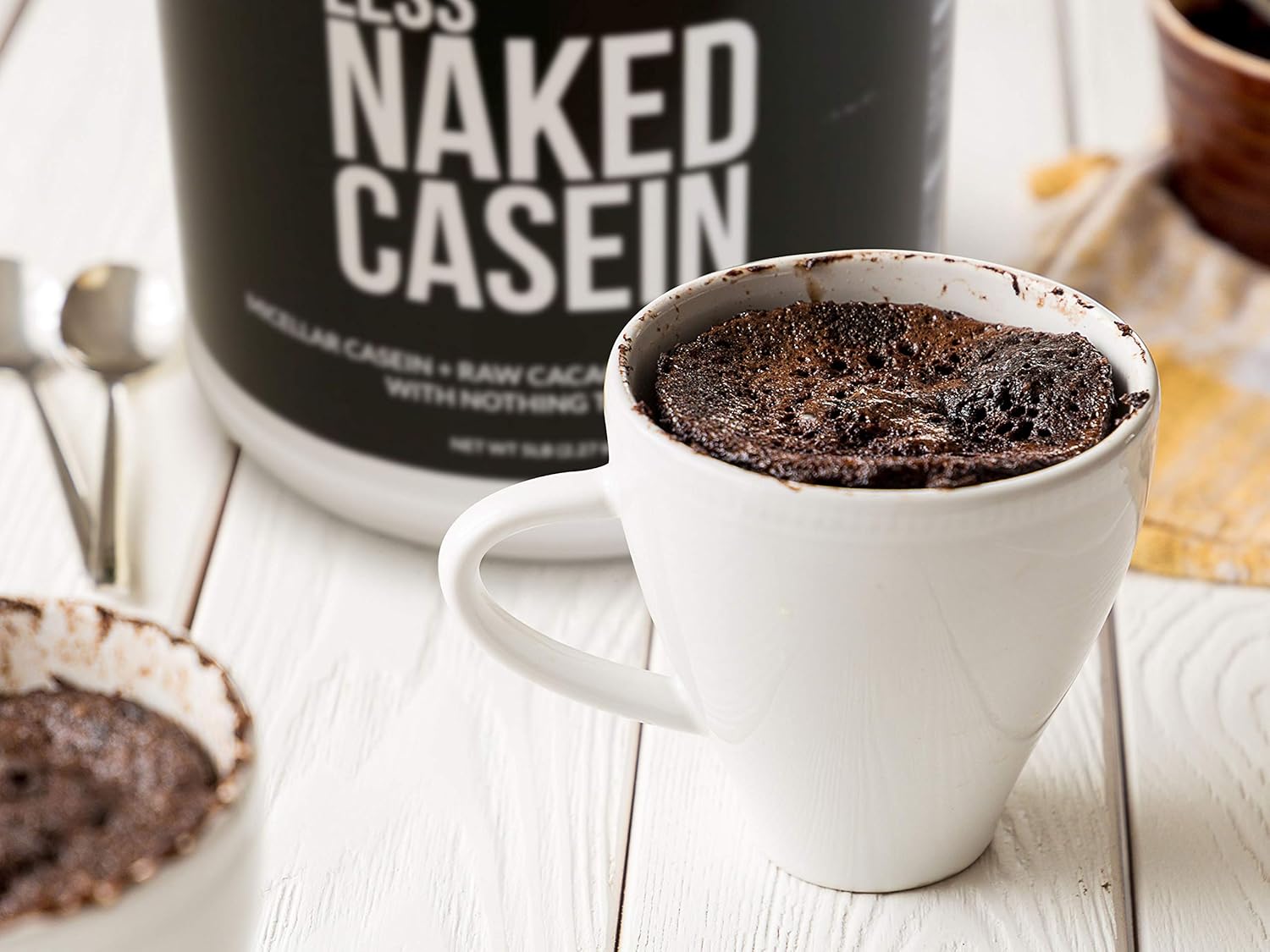 Bulk Naked Chocolate Casein Protein Powder - 5lb Micellar Casein for Muscle Growth & Recovery - GMO, Gluten, Soy, Preservative-Free - 60 Servings