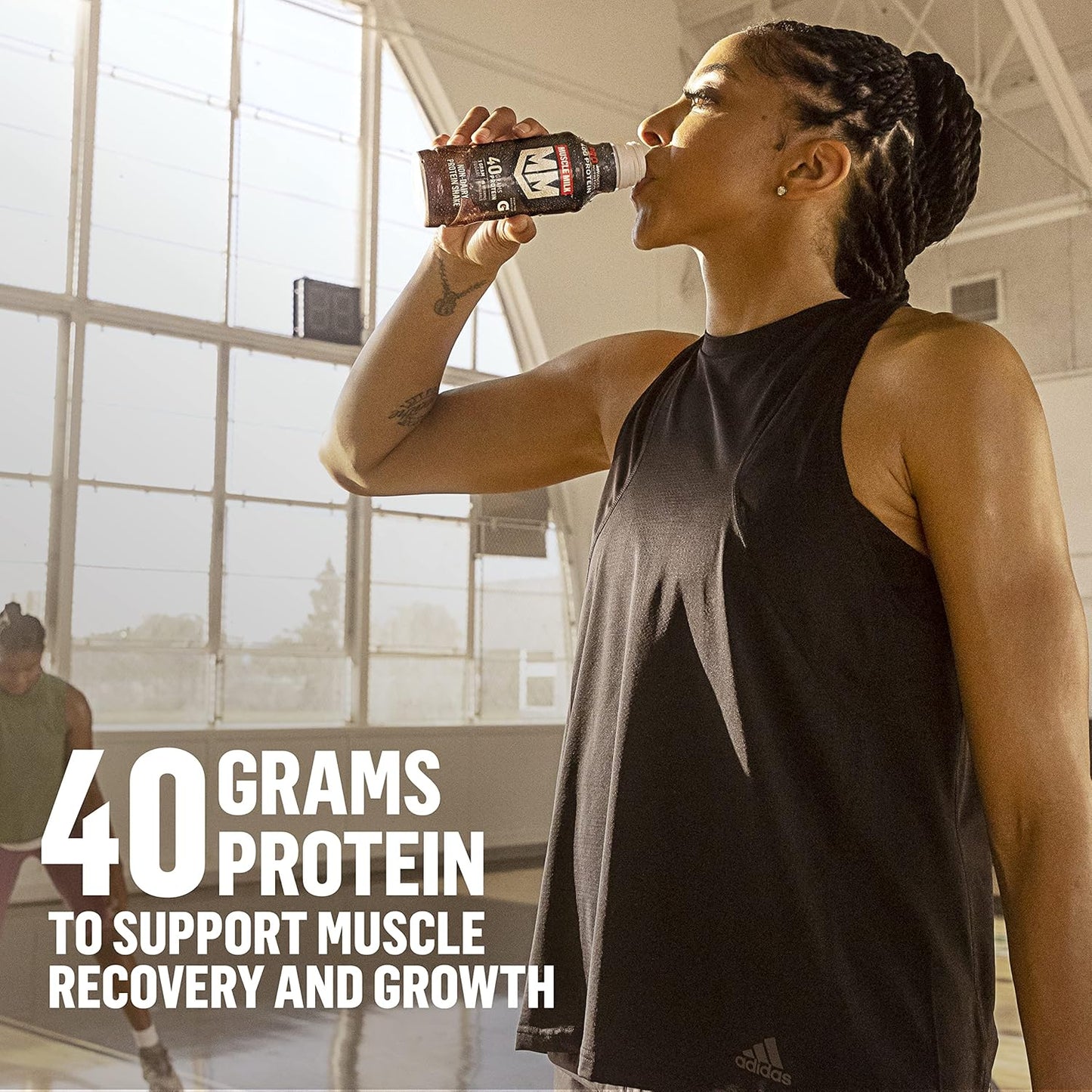 Bulk Pack of 12 Muscle Milk Pro Series Chocolate Peanut Butter Protein Shakes - 40g Protein, 14 Fl Oz