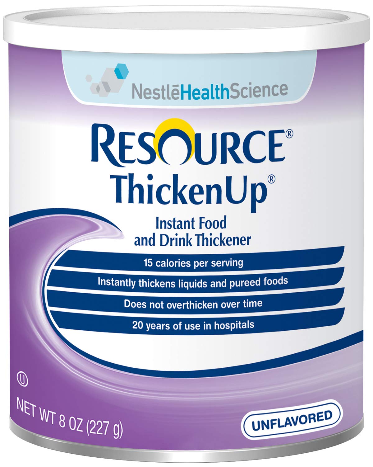 Bulk Pack of 6 ReSource ThickenUp Instant Food & Drink Thickener, 8 OZ - Unflavored