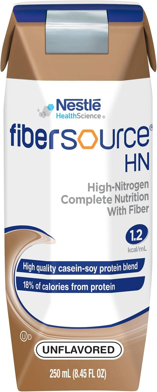Bulk Purchase: Nestle FiberSource HN 1.2 Cal Complete Nutrition with Fiber Unflavored - 2 Case Special