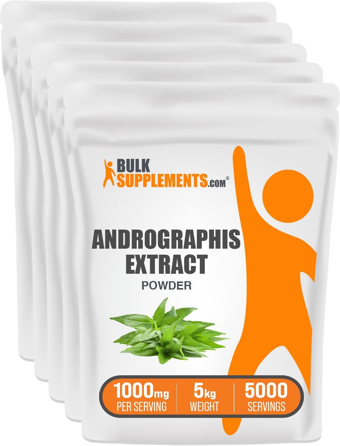 BulkSupplements.com Andrographis Paniculata Extract Powder - Herbal Supplement, Gluten Free, 1000mg per Serving, 5kg (11 lbs)