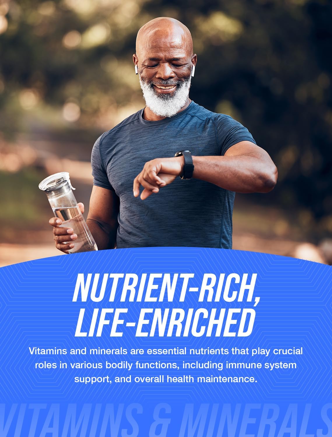 BulkSupplements.com Men's 50 Plus Multivitamin Softgels - Daily Multivitamin with Fish Oil - 300 Count Pack - Men's Multimineral Supplement