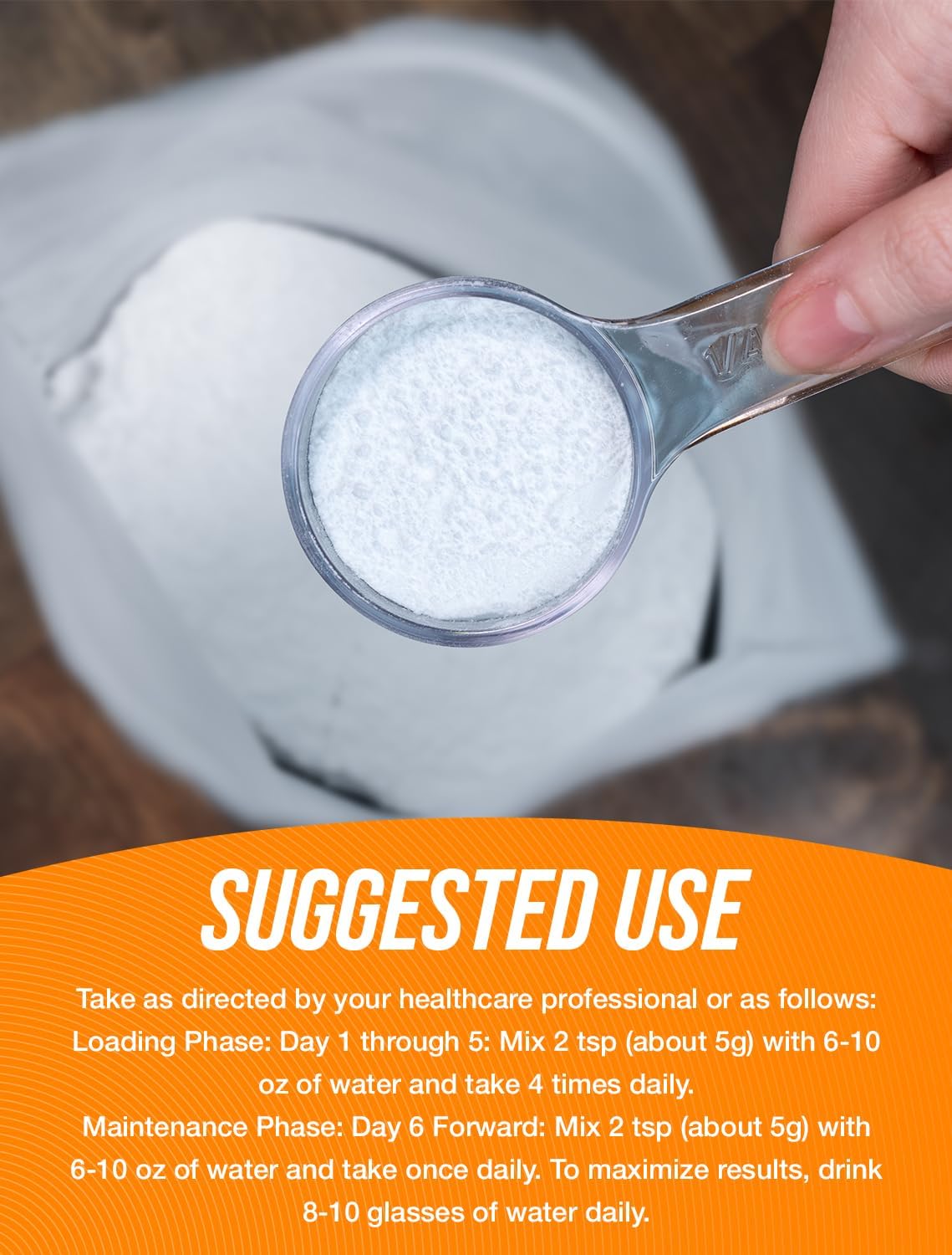 BulkSupplements.com Micronized Creatine Monohydrate Powder - Unflavored Gluten-Free Supplement, 1kg (2.2 lbs) - 5000mg per Serving