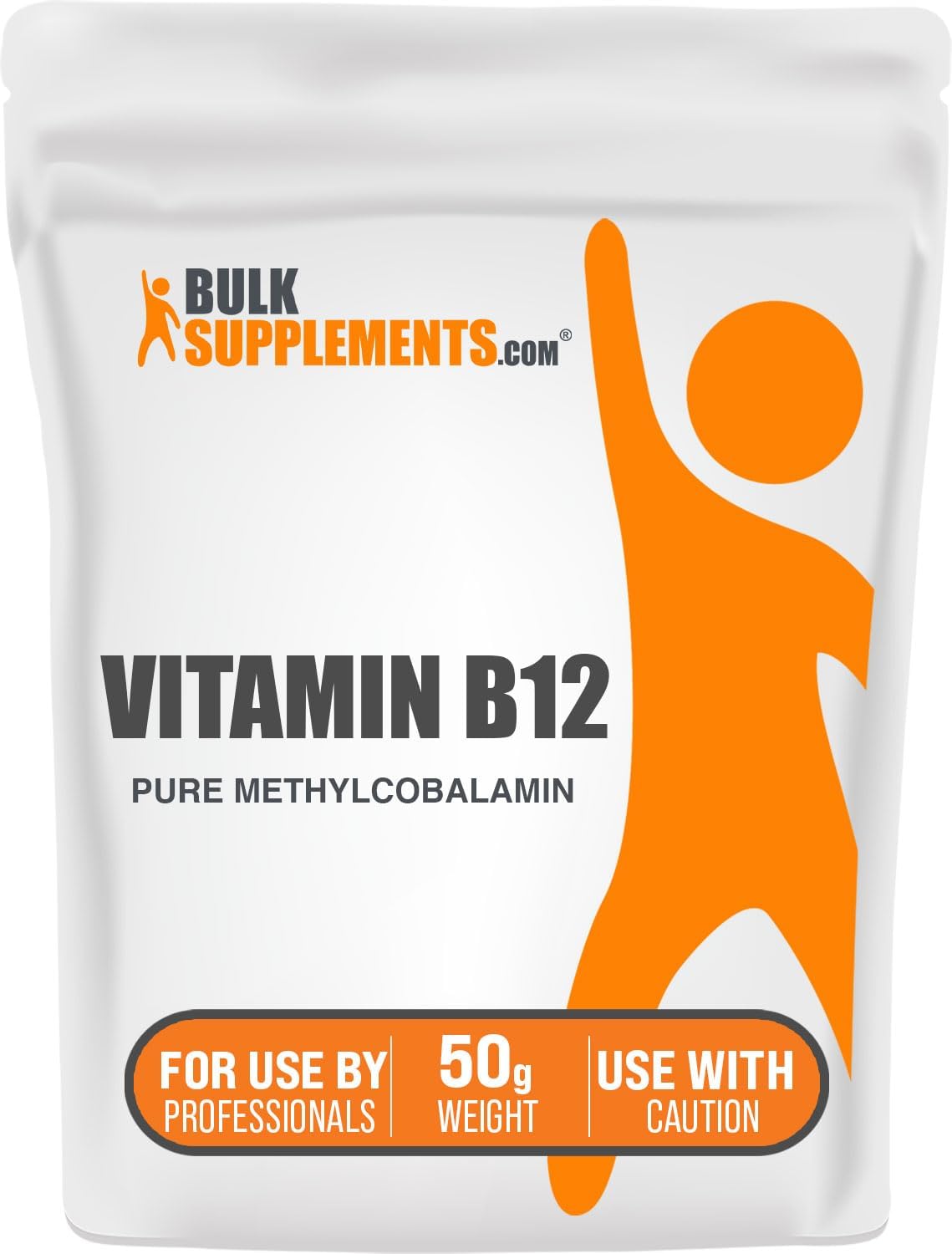 BulkSupplements.com Pure Methylcobalamin B12 Powder - Essential B Vitamin Supplement, 50g (1.8 oz) - Multiple Servings