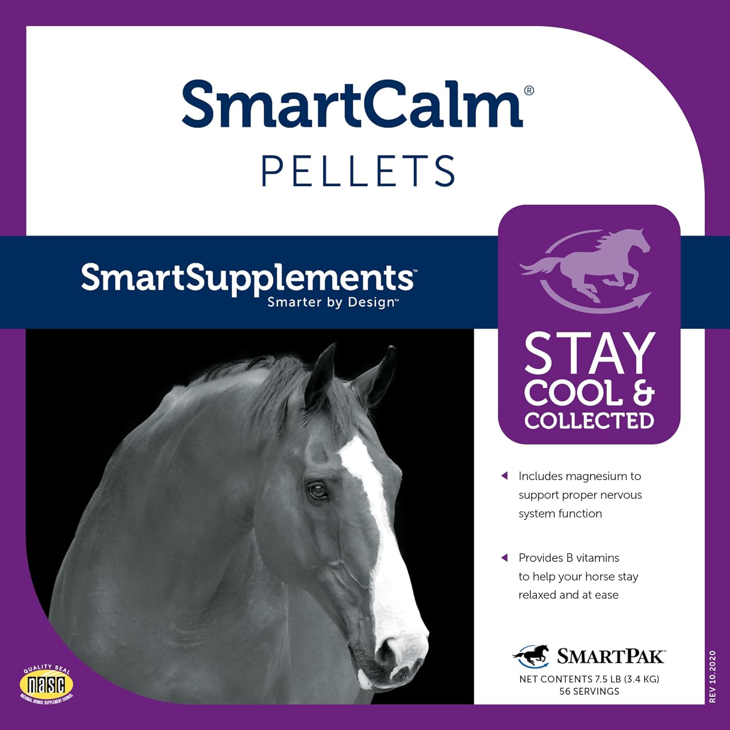Bundle Deal: SmartPak SmartCalm Pellets & Ultra Paste - Horse Calming Supplement with No Added Sugar or Herbs